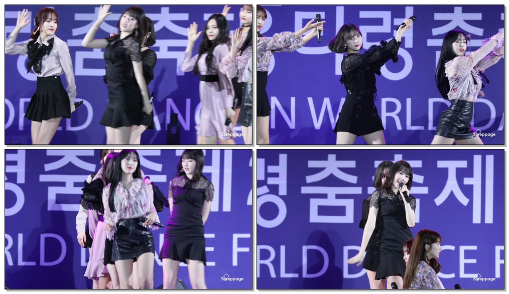 [4K] 180912 여자친구 GFRIEND 오늘부터 우리는 Me Gustas tu 은하 EUNHA @ 천안흥타령춤축제 By Sleeppage