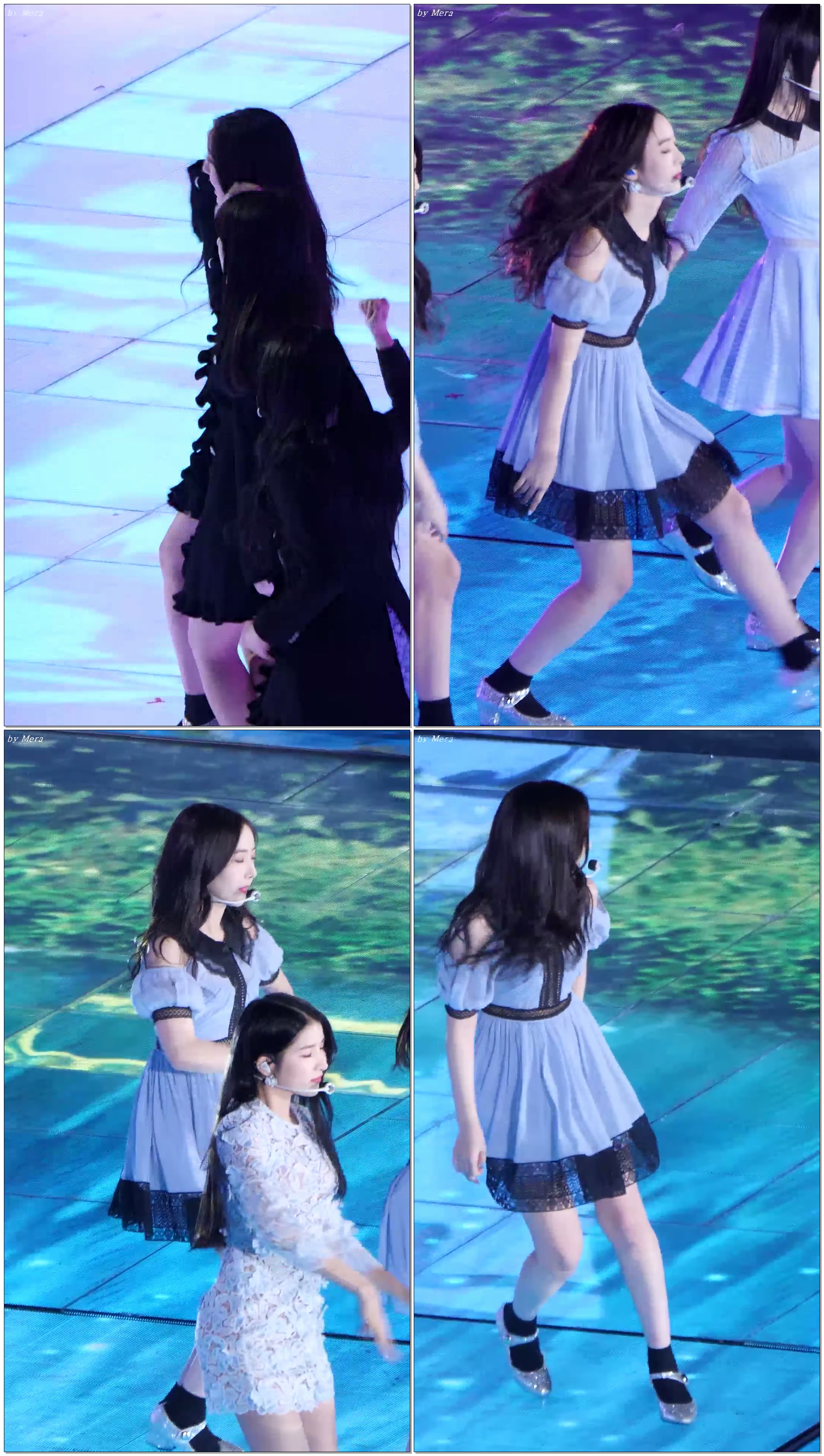 171225 여자친구 (GFRIEND) FINGERTIP(핑거팁)+귀를 기울이면 [신비] SinB 직캠 Fancam (가요대전) by Mera