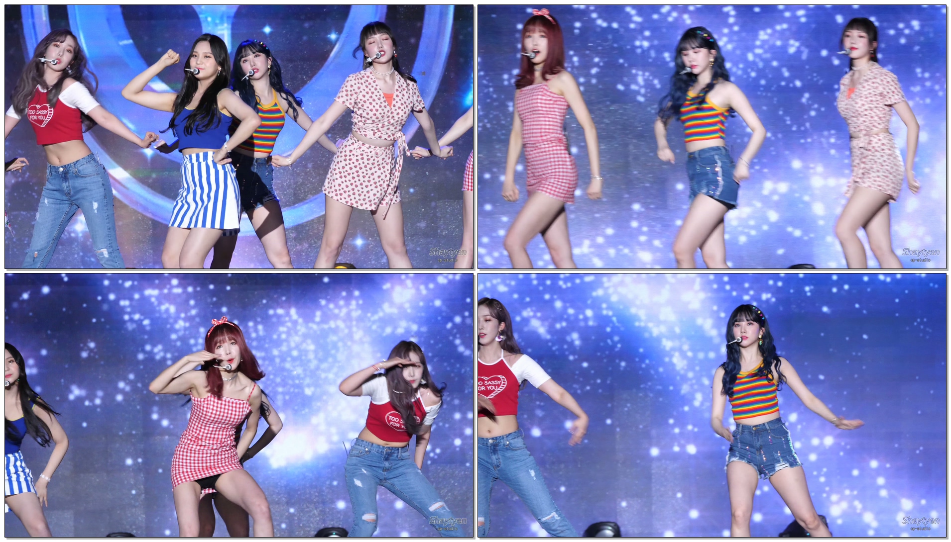 180723.울산 썸머페스티벌(USF).여자친구(GFRIEND) - 밤(Time for the Moon Night). 은하(Eunha) 직캠(Fancam).by.Shaytyen