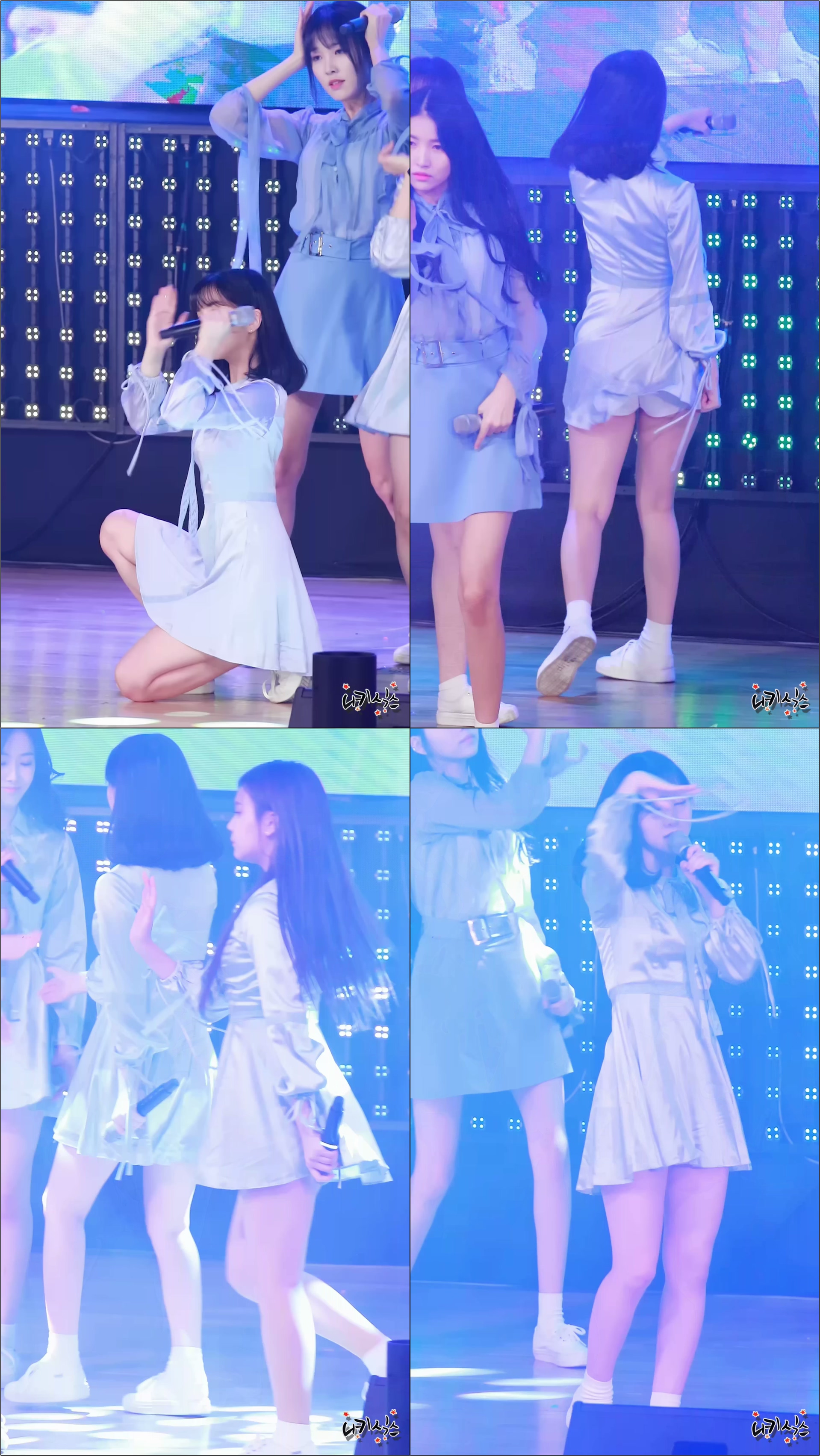 171020 여자친구(GFRIEND) 은하 여름비 안산 티브로드 공개방송 직캠(Fancam) by 니키식스