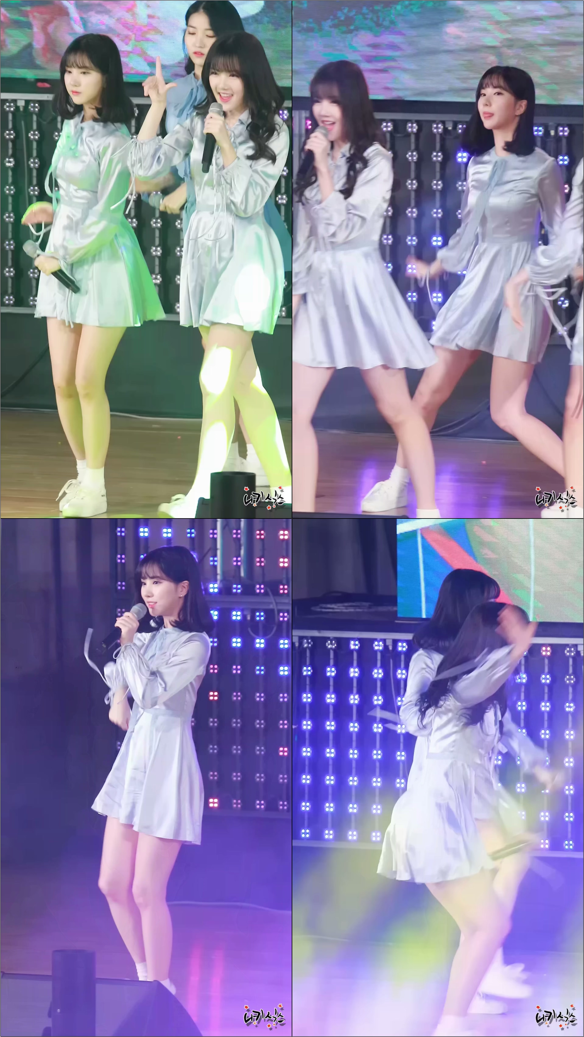 171020 여자친구(GFRIEND) 은하 귀를 기울이면 안산 티브로드 공개방송 직캠(Fancam) by 니키식스