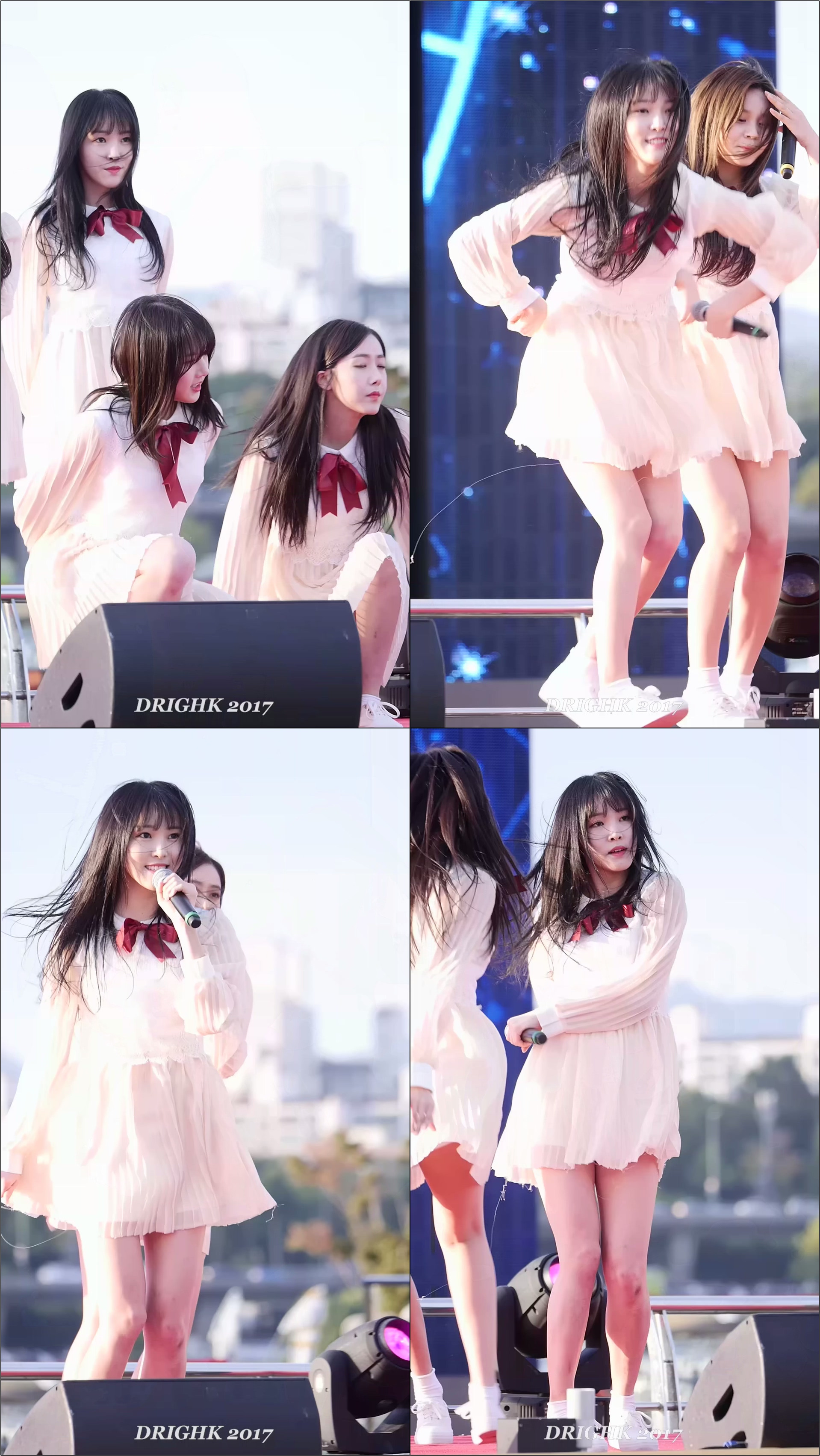 여자친구(GFRIEND) 유주 '귀를 기울이면' 직캠fancam [171014 씨름페스티벌]