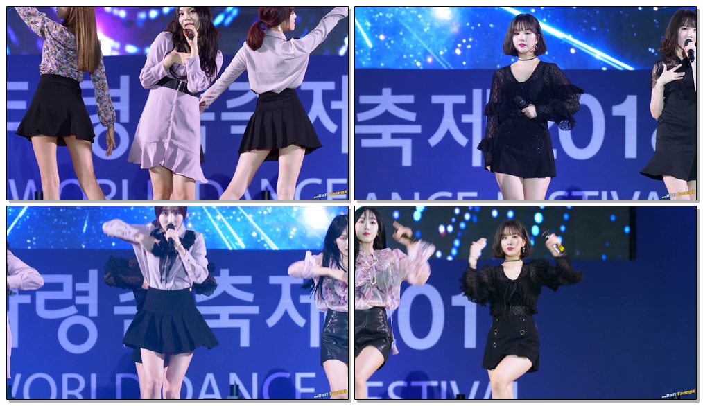 180912 은하 EunHa 여자친구 GFriend '밤 Time For The Moon Night' 4K 60P 직캠 @천안 흥타령 춤축제 by DaftTaengk