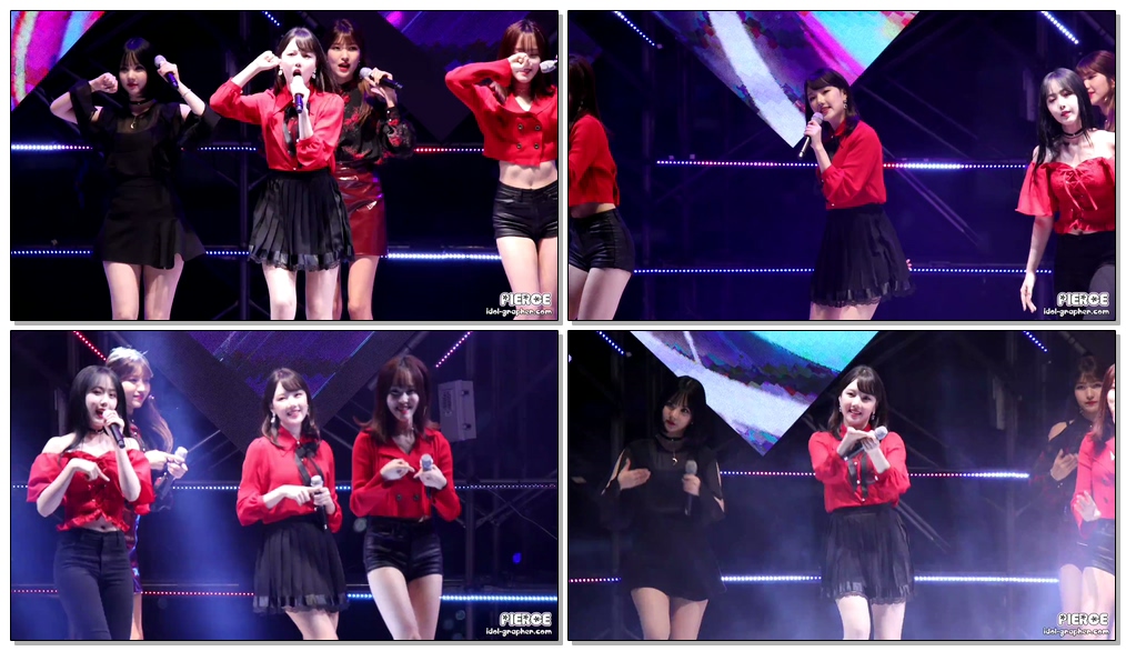#여자친구 #여름여름해 #GFRIEND [4K] [180915] 여자친구 GFRIEND (예린 Yerin) - 여름여름해 Sunny Summer (양주 착한콘서트) 직캠/Fancam by PIERCE