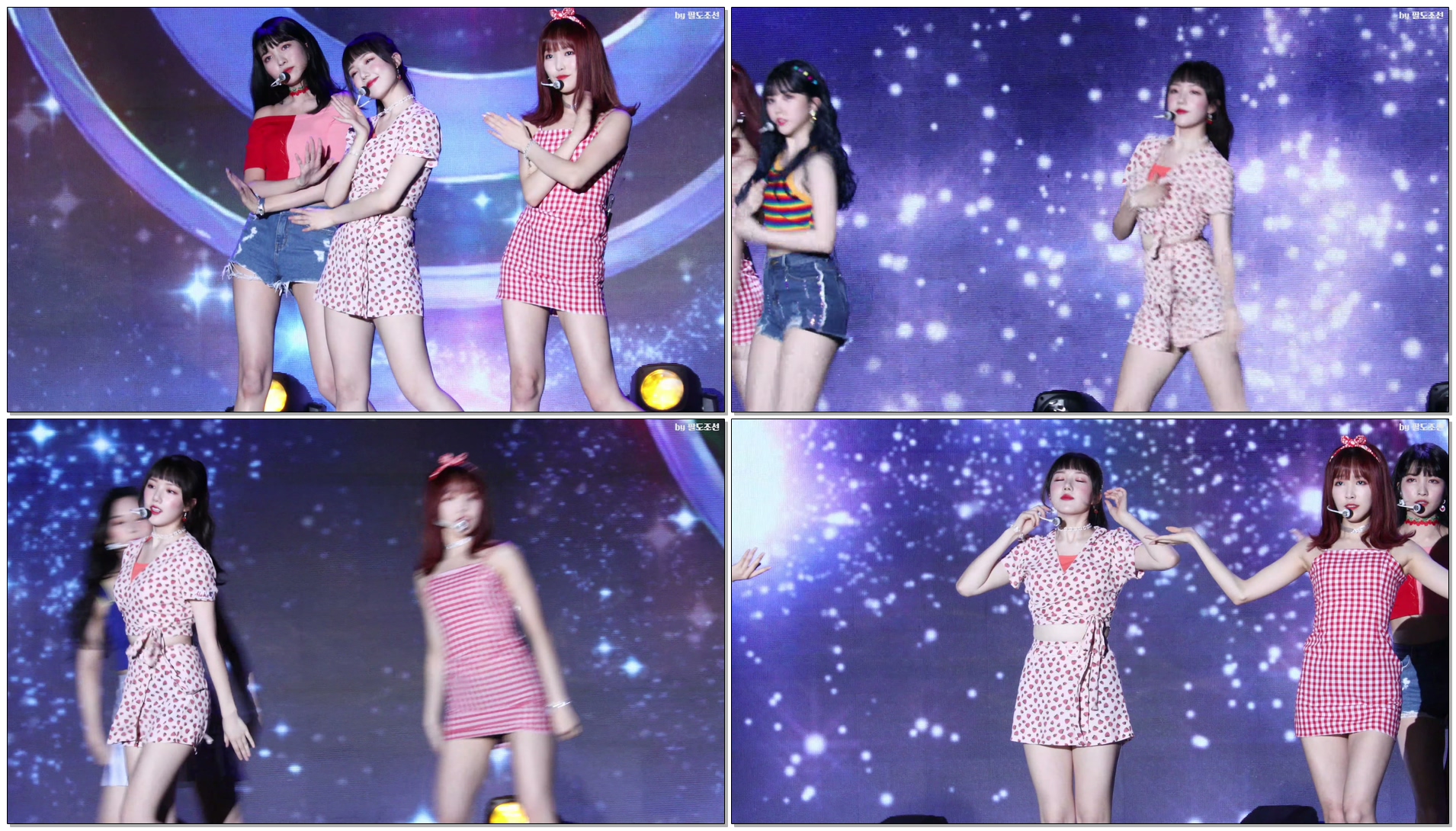 4K 180723 여자친구 (GFRIEND) '밤' (Time fot the moon night) 예린 Yerin 직캠 @울산서머페스티벌 by 팔도조선