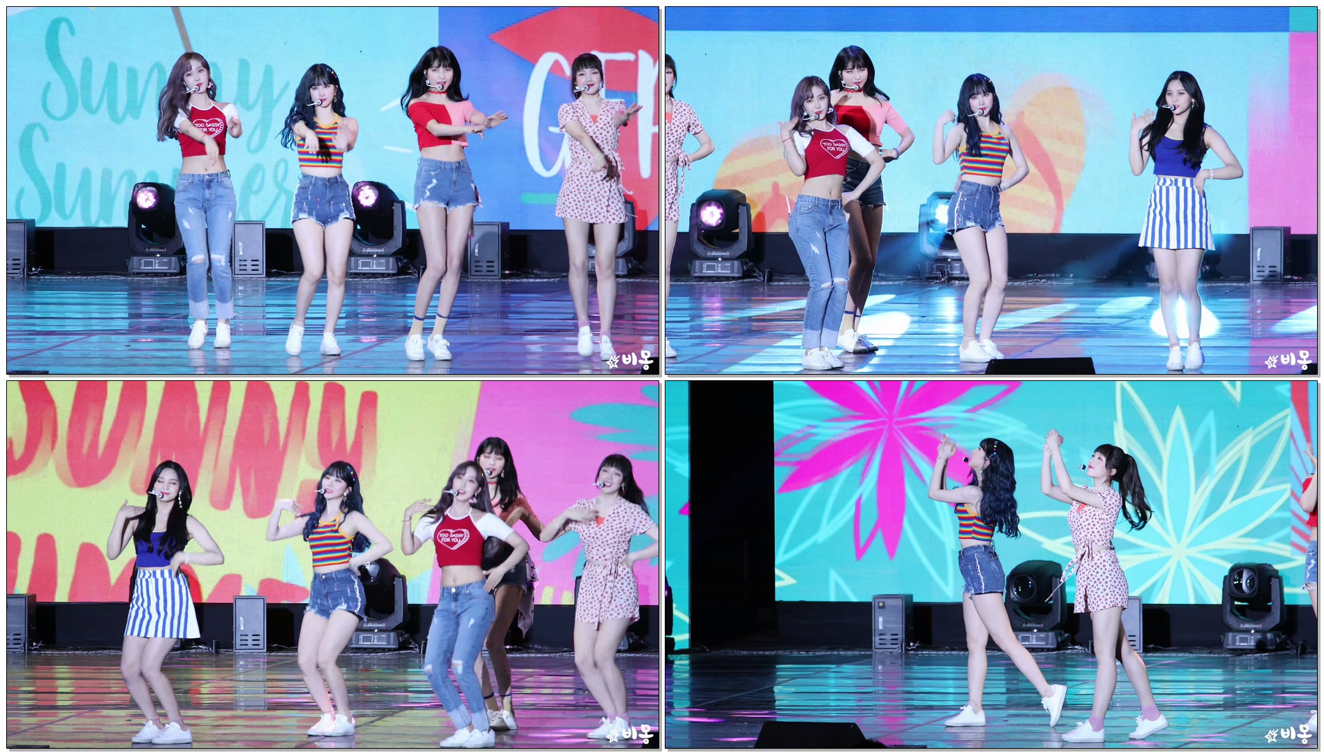 180723 여자친구(GFRIEND) 은하(Eunha) - 여름여름해 (SUNNY SUMMER) [2018 USF] 4K 직캠 by 비몽