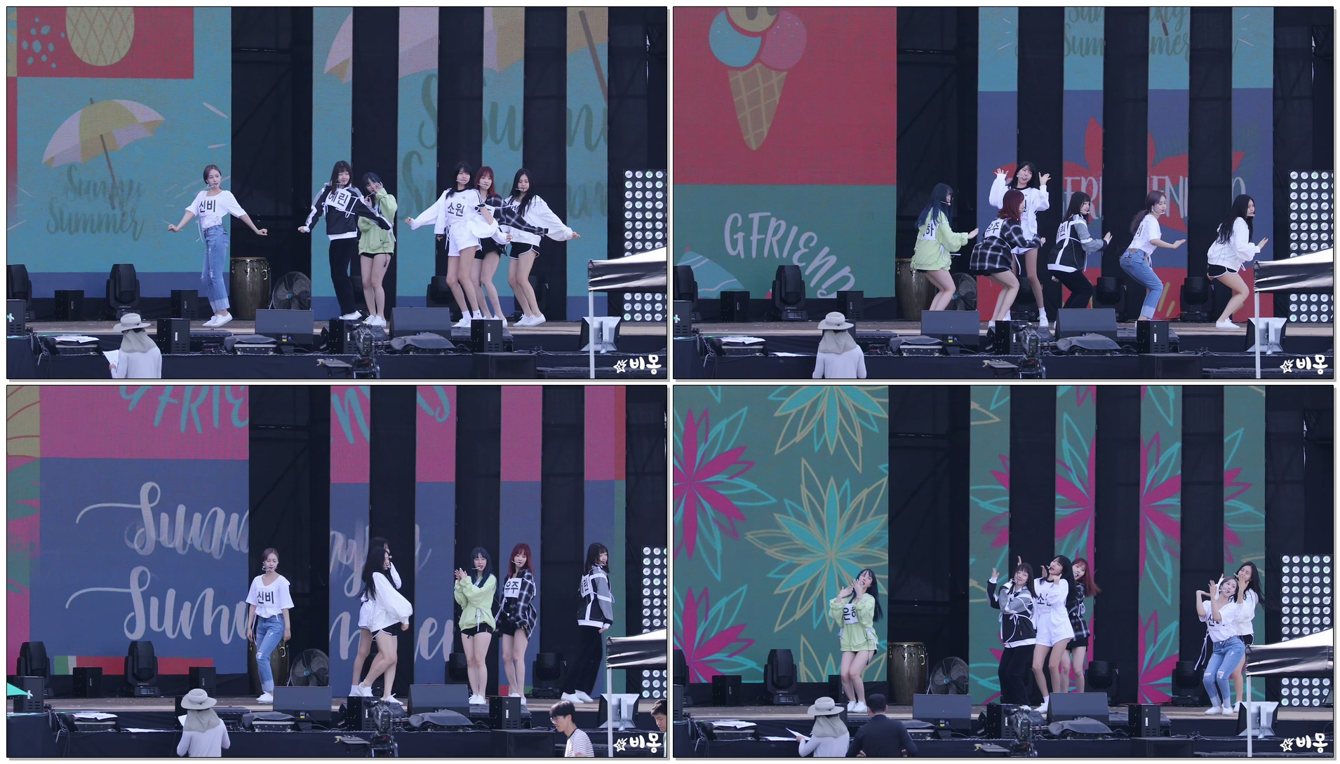 180723 여자친구(GFRIEND) - 여름여름해 (Sunny Summer) 사복리허설 Rehearsal 4K 직캠 by 비몽
