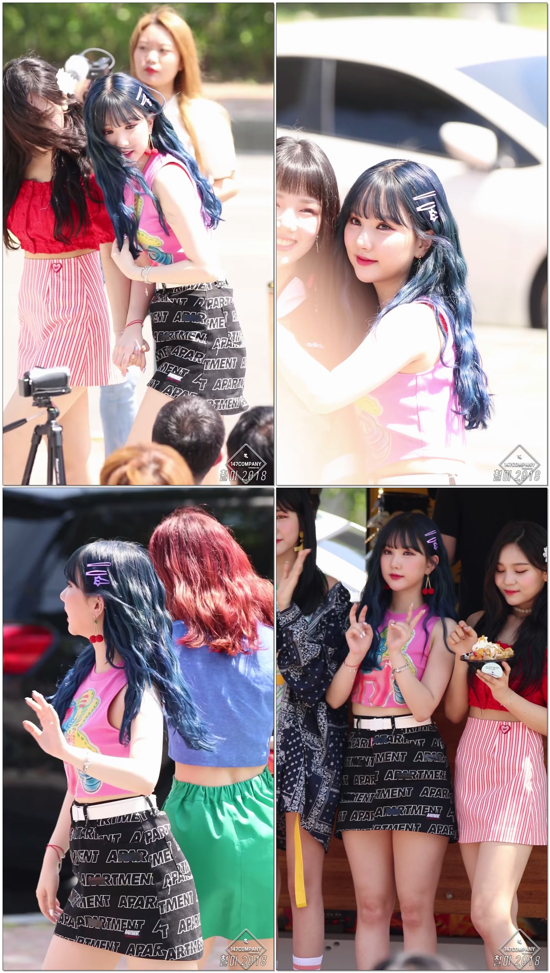 180721 여자친구 (GFRIEND) 은하 (Eunha) 멘트 BY 철이 147Company - 음악중심 미니팬미팅(직캠/fancam)