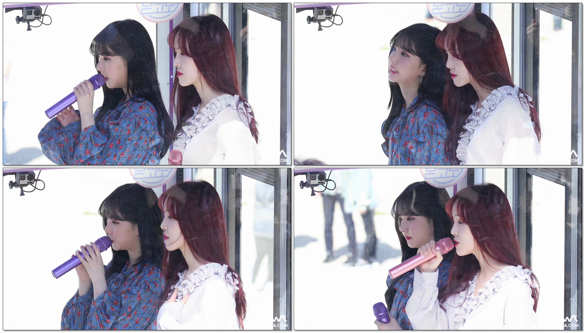 180421 여자친구 (GFRIEND) 유주 & 은하 '스웨덴 세탁소 - 목소리' 직캠 @불토엔 혼코노 4K Fancam by -wA-