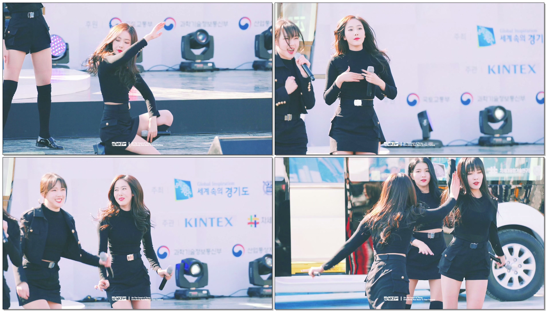 171116 여자친구(GFRIEND) 신비(SinB) - 귀를 기울이면(LOVE WHISPER) @ 판교 자율주행 모터쇼 직캠(Fancam) by afterglow