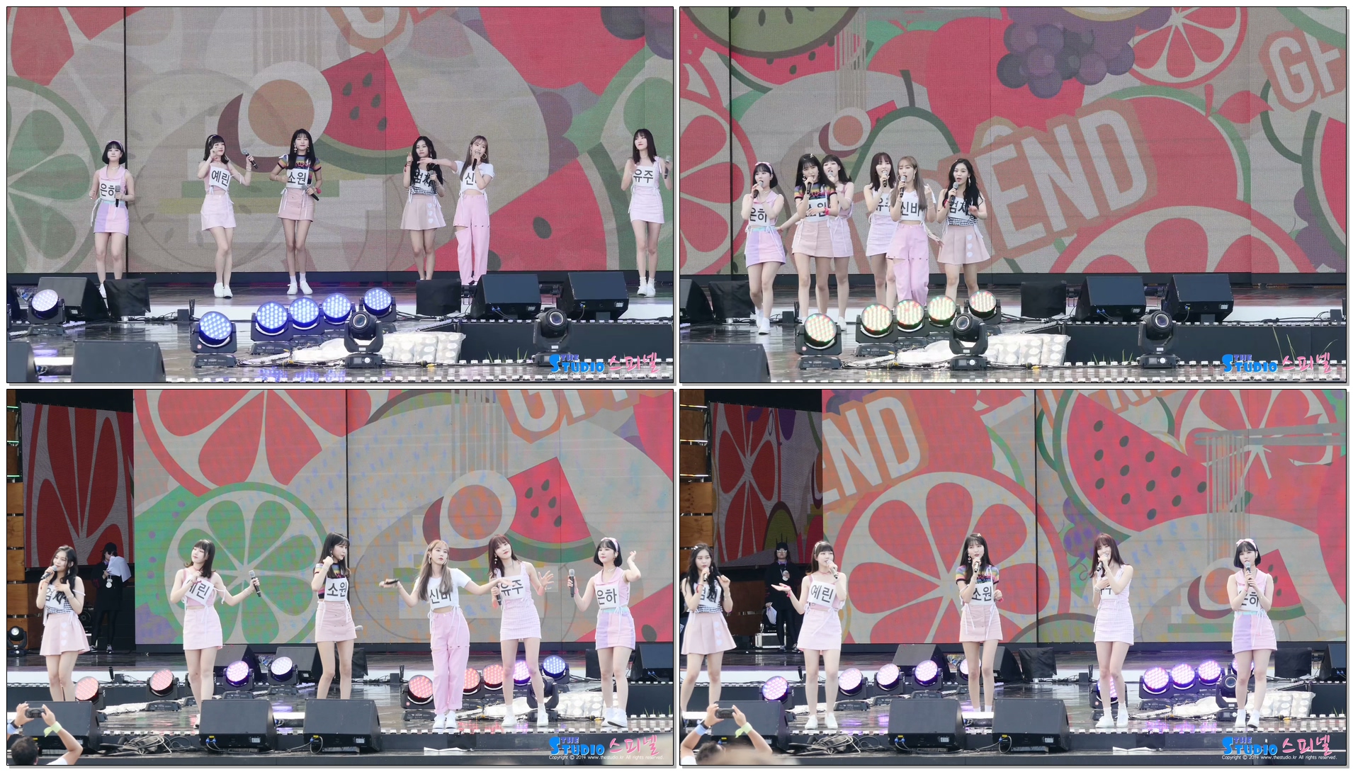 180811 여자친구 GFRIEND 리허설 Rehearsal 냉면 NaengMyeon 4K 직캠 @ DMZ 평화콘서트 by Spinel