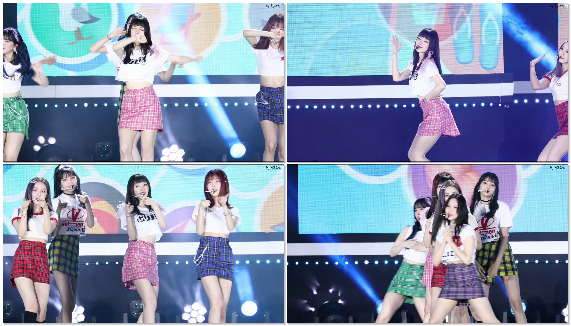 4K 180724 여자친구 (GFRIEND) '여름여름해' (Sunny Summer) 예린 Yerin 직캠 @영덕 더쇼 공개방송 by 팔도조선
