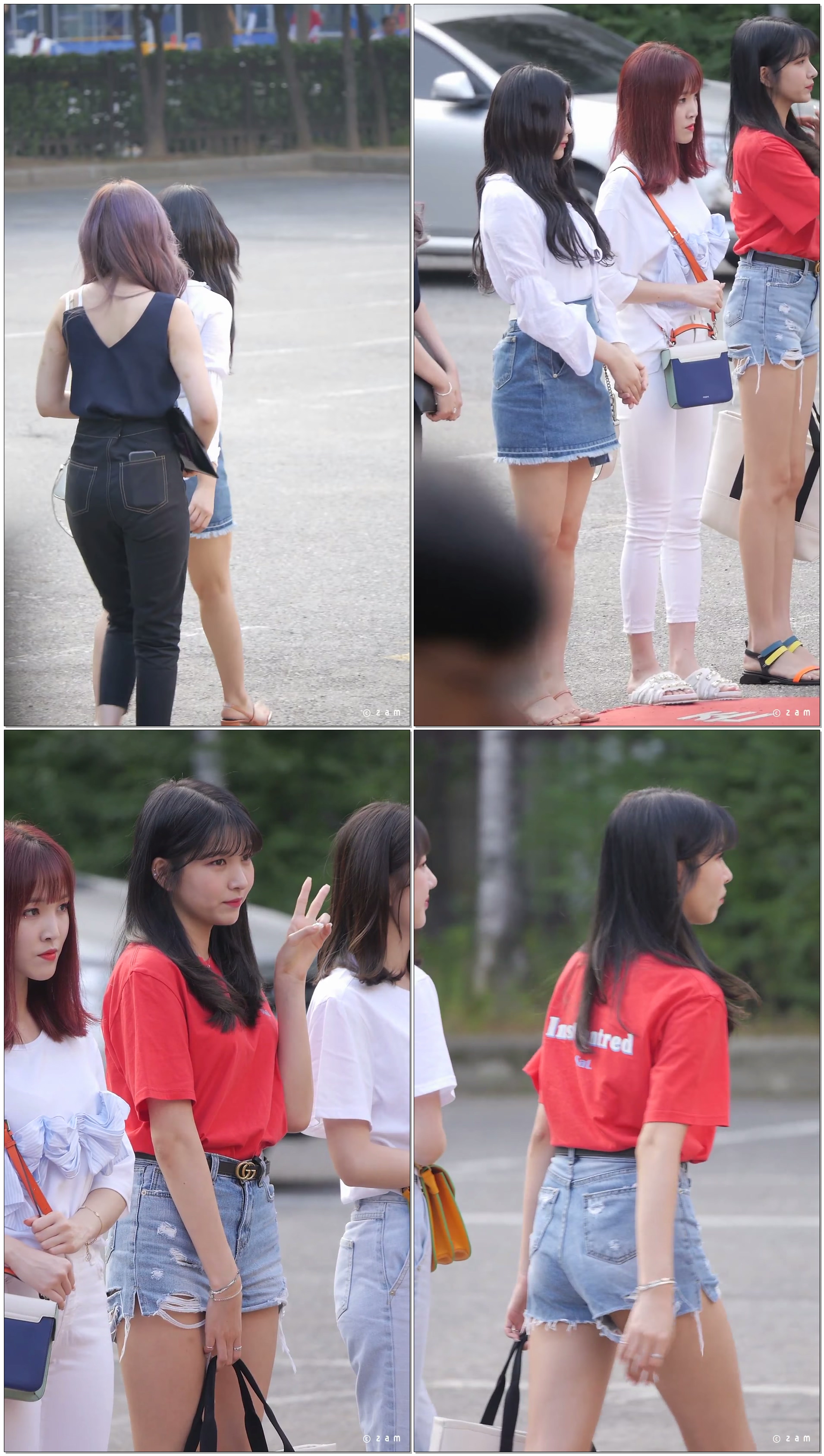 180727 여자친구 GFRIEND 소원 - 뮤직뱅크 출근길 (KBS신관공개홀) 직캠 fancam by zam