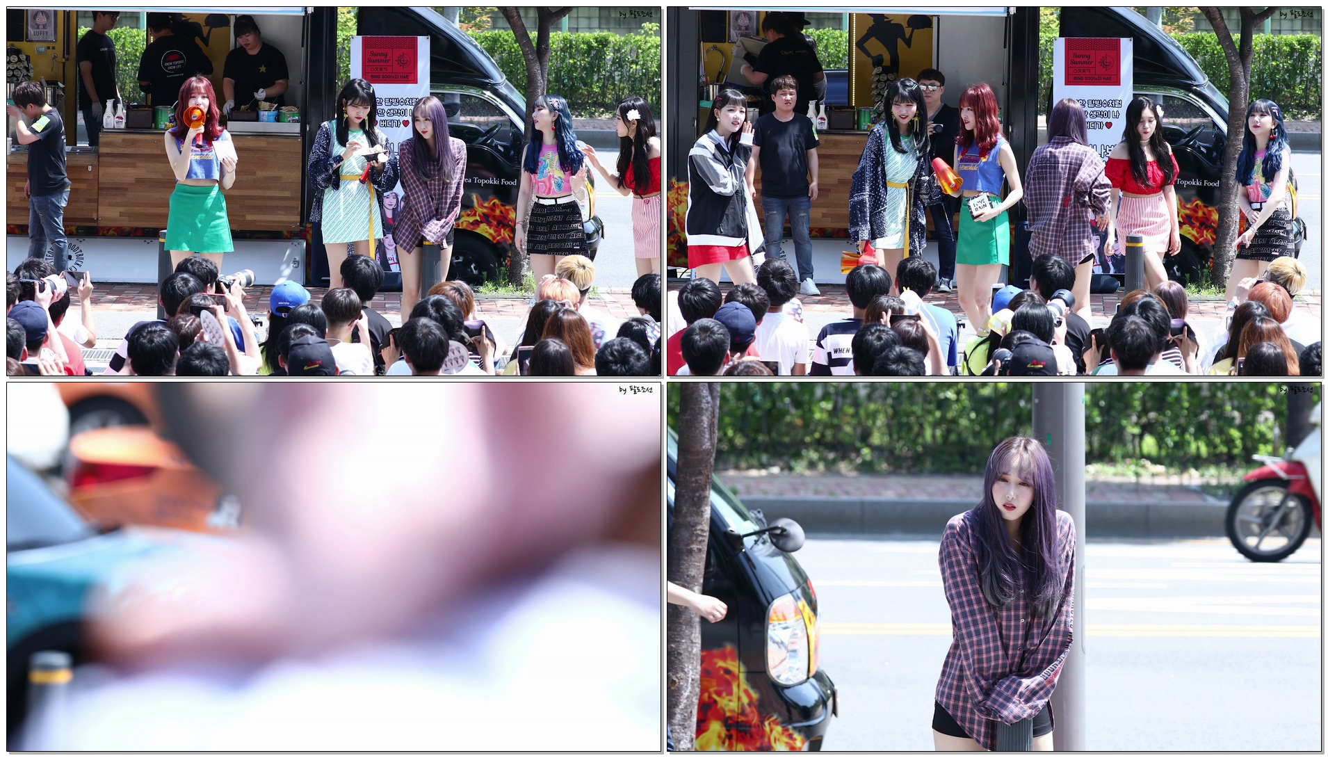 4K 180721 여자친구 (GFRIEND) '미니 팬미팅' 직캠 @상암물빛문화공원 by 팔도조선