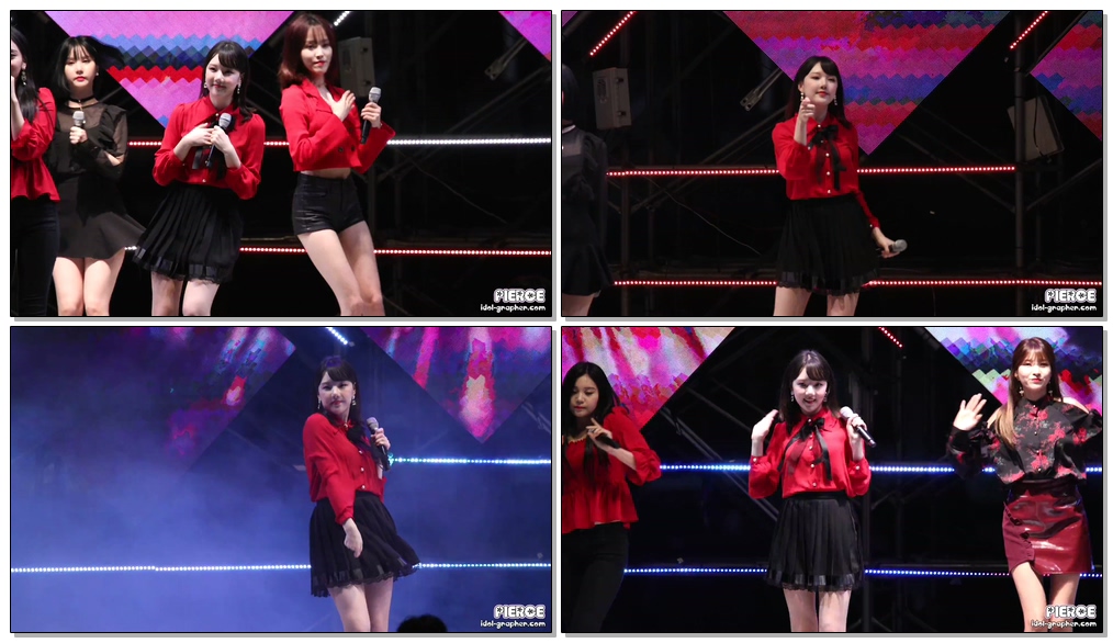 #여자친구 #밤 #GFRIEND [4K] [180915] 여자친구 GFRIEND (예린 Yerin) - 밤 Time for the moon night (양주 착한콘서트) 직캠/Fancam by PIERCE