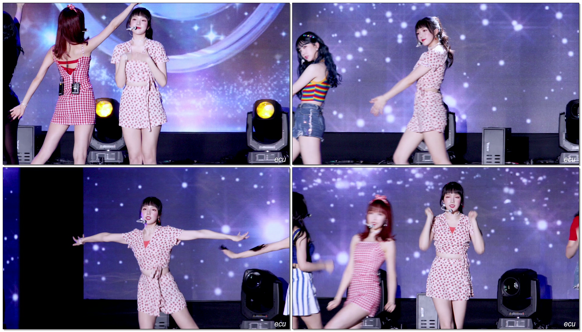[4K] 180723 여자친구 (GFRIEND) 예린 (Yerin) 밤 (Time for the moon night) / 울산 썸머페스티벌 직캠 fancam by ecu