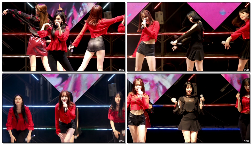 [4K] 180915 여자친구 (GFRIEND) 은하 (EUNHA) 밤 (Time For The Moon Night) / 양주 천일홍 축제 직캠 fancam by ecu