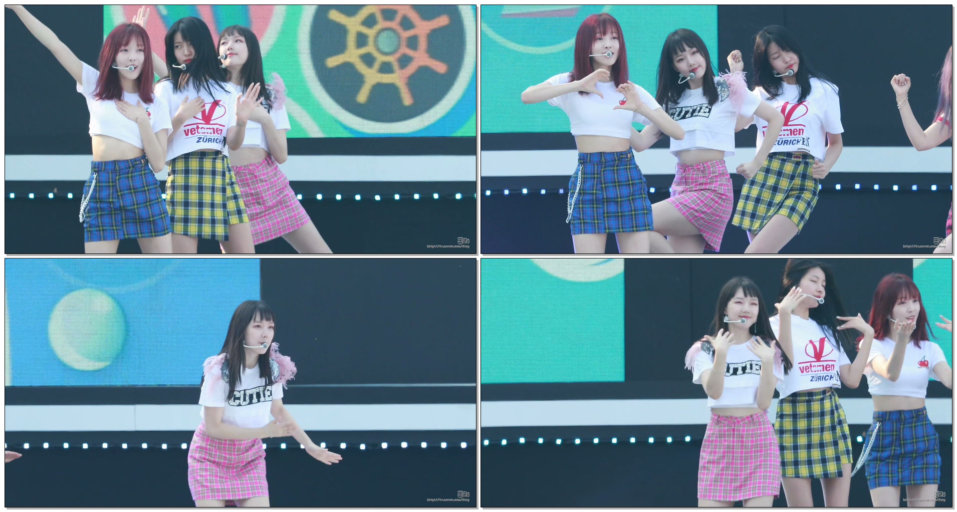 180724 여자친구(GFRIEND) 예린 - 여름여름해 (SBS MTV 더쇼 카메라 리허설)