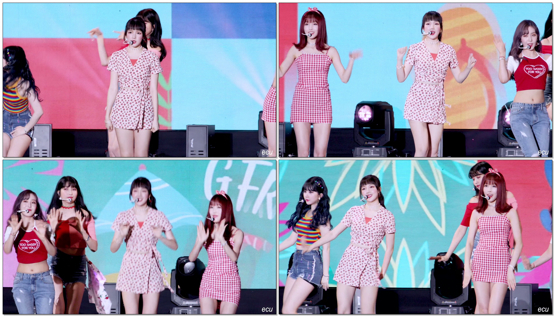 [4K] 180723 여자친구 (GFRIEND) 예린 (Yerin) 여름여름해 (Sunny Summer) / 울산 썸머페스티벌 직캠 fancam by ecu