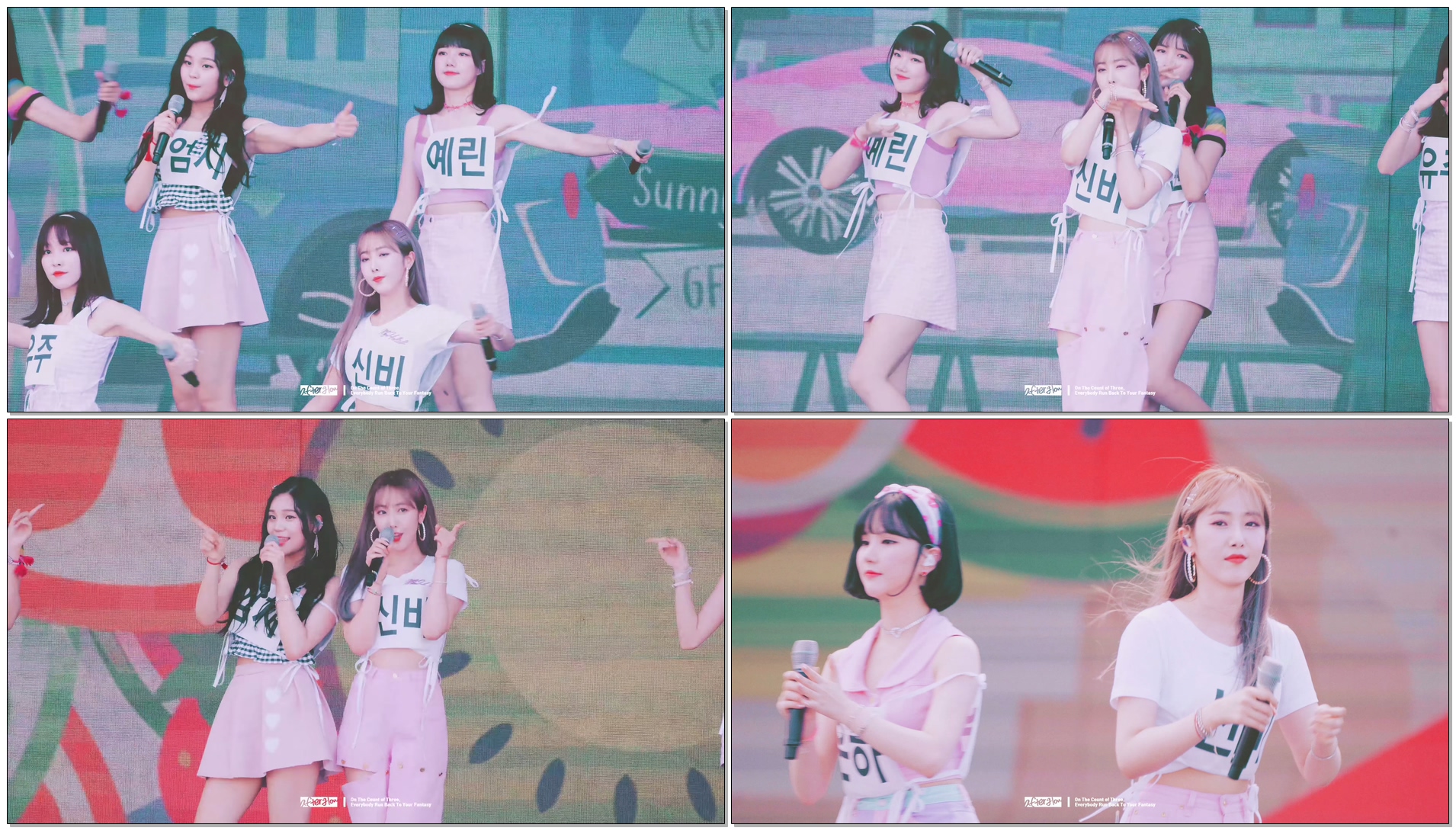 [4K] 180811 여자친구(GFRIEND) 신비(SinB) - 여름여름해 + 냉면 리허설 @ DMZ 평화 콘서트 직캠(Fancam) by afterglow