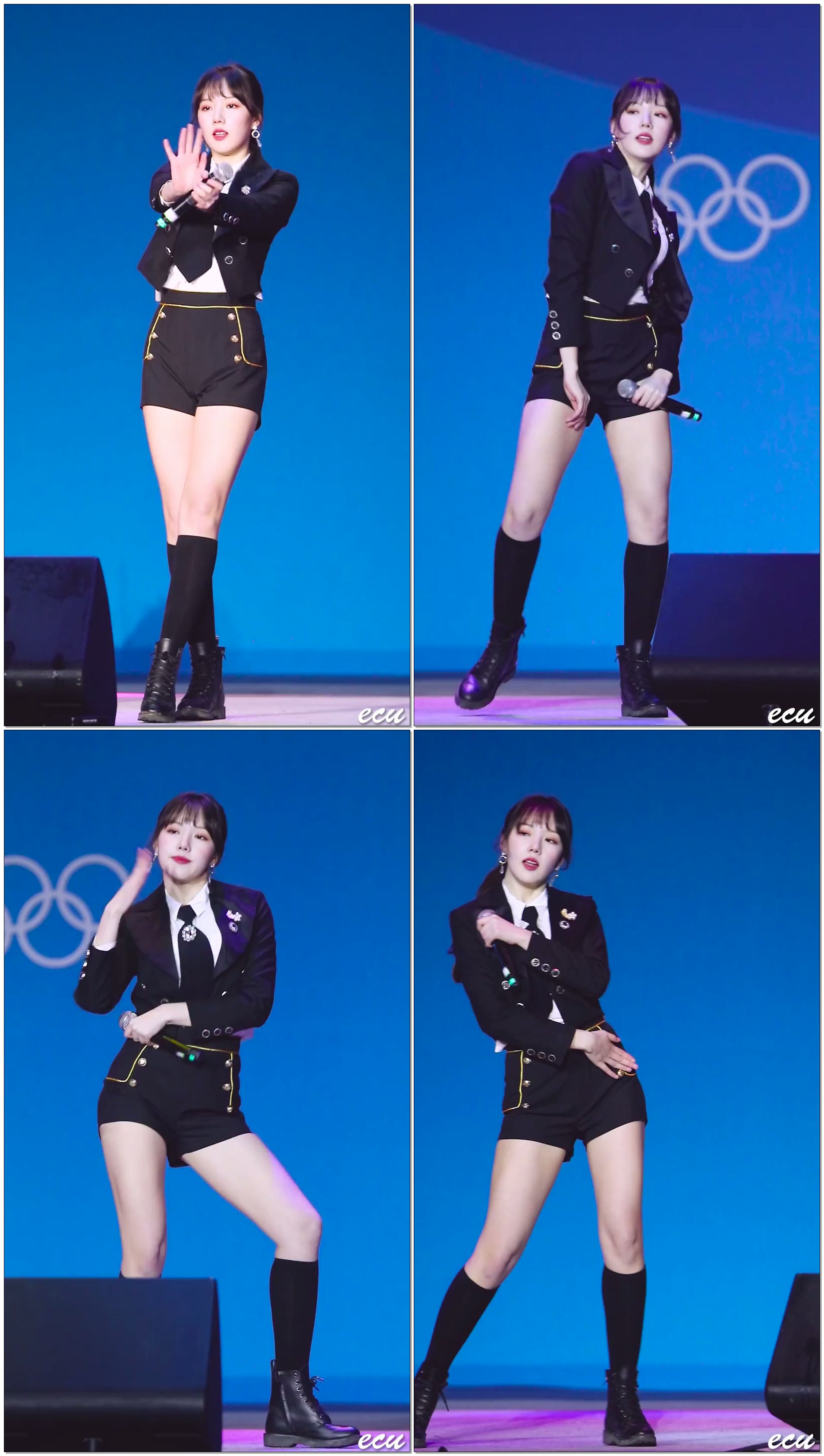 180223 여자친구 (GFRIEND) 예린 (Yerin) RAINBOW (레인보우) / 평창 헤드라이너쇼 직캠 fancam by ecu