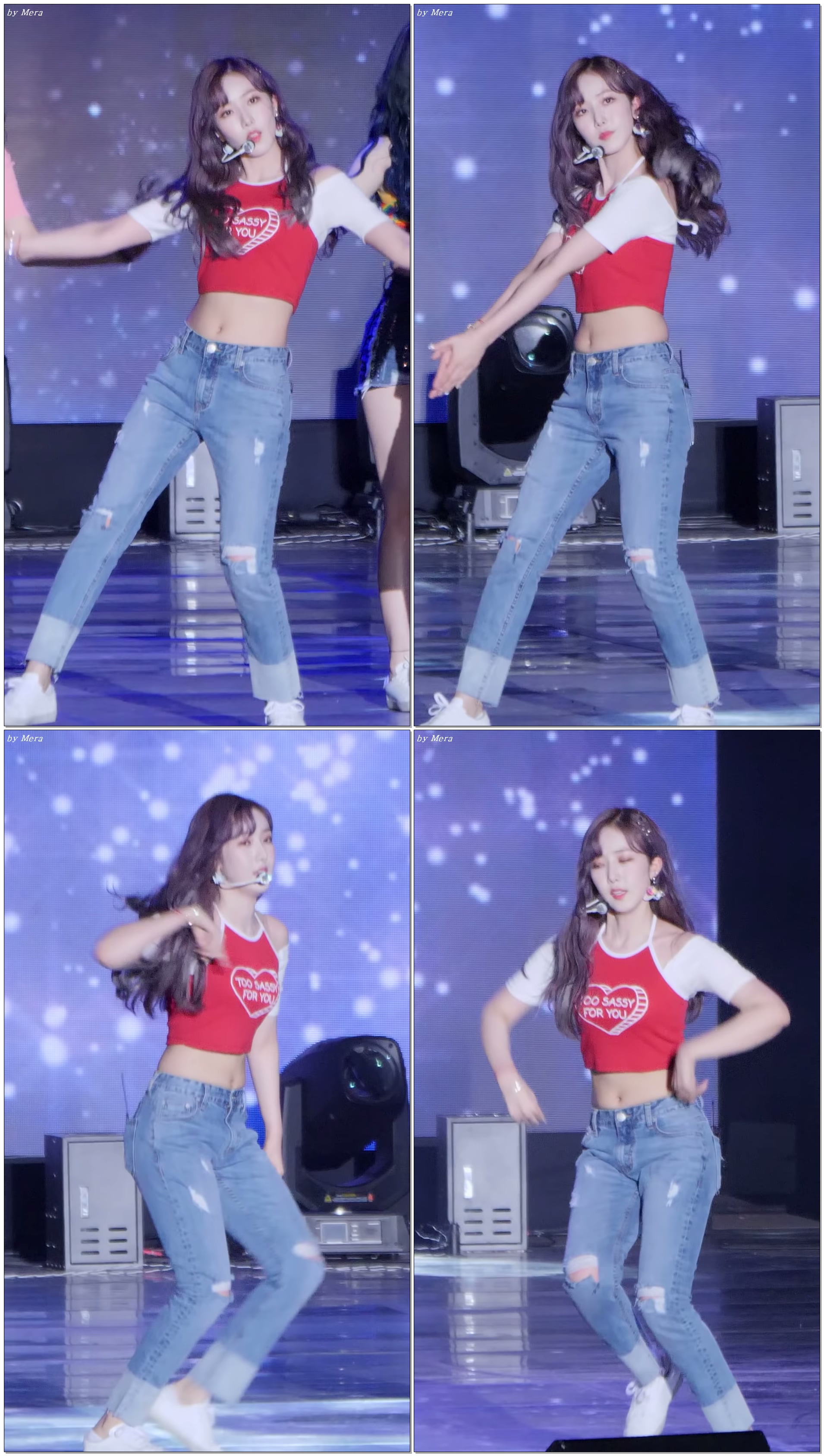 180723 여자친구 GFRIEND '밤(Time for the moon night)' [신비] SinB 직캠 (울산 썸머페스티벌) by Mera
