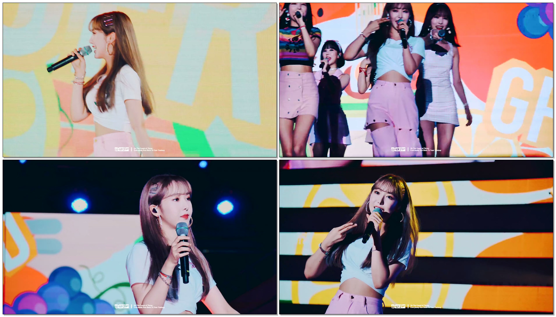 [4K] 180811 여자친구(GFRIEND) 신비(SinB) - 냉면 @ DMZ 평화 콘서트 직캠(Fancam) by afterglow
