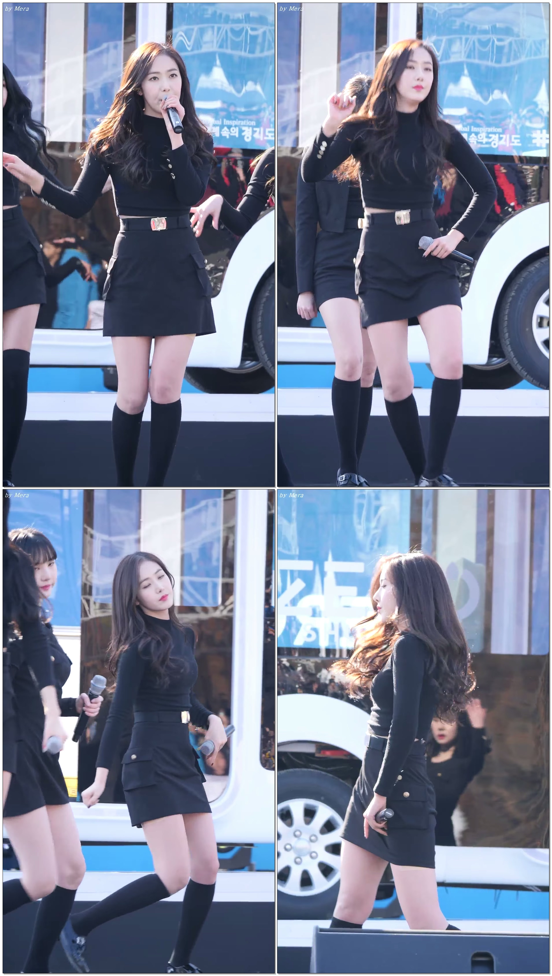 171116 여자친구 (GFRIEND) FINGERTIP(핑거팁) [신비] SinB 직캠 Fancam (판교자율주행모터쇼) by Mera