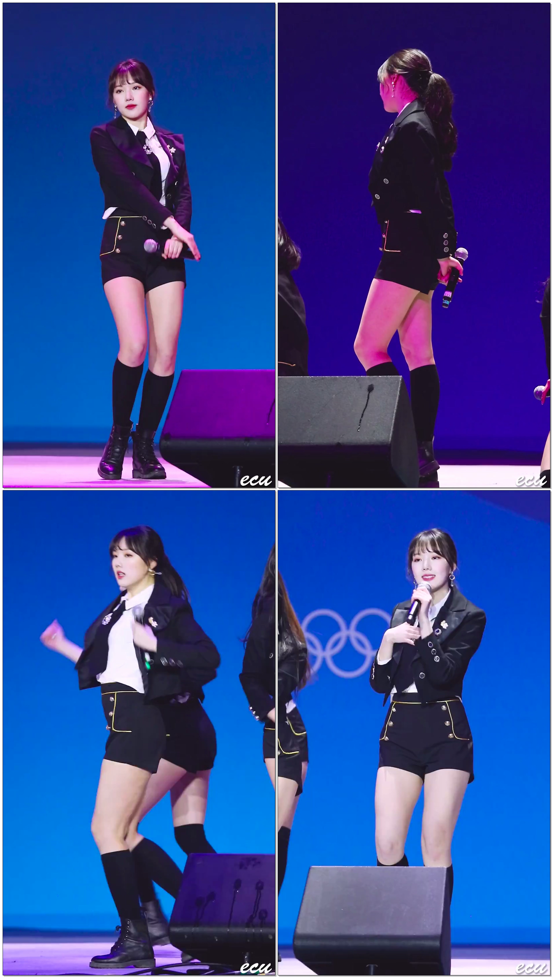 180223 여자친구 (GFRIEND) 예린 (Yerin) 시간을 달려서 (Rough) / 평창 헤드라이너쇼 직캠 fancam by ecu