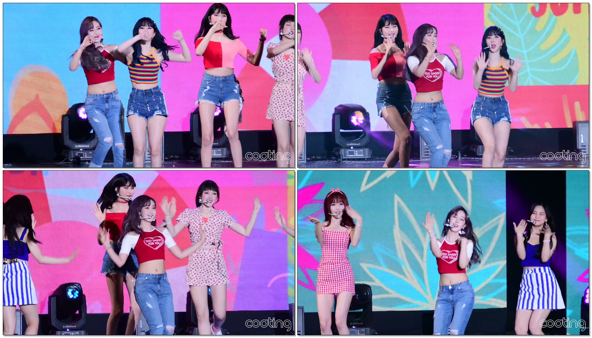[4K] 180723 H18_V1 여자친구(GFRIEND)-여름여름해 (Sunny Summer)(신비) 직캠Fancam / 울산 음악중심
