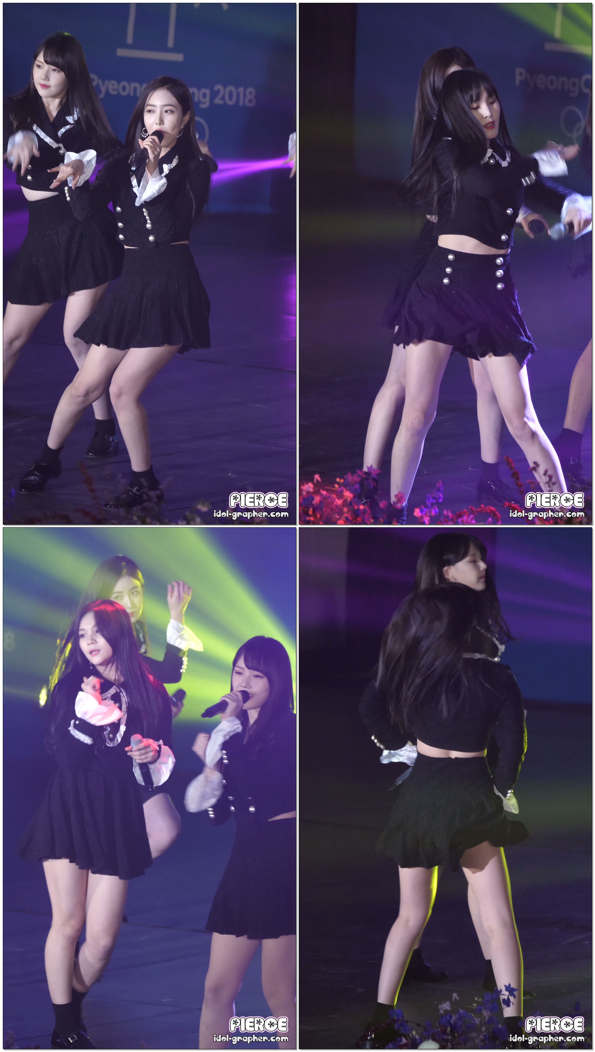 [171221] 여자친구 GFRIEND (신비) - 핑거팁 FINGERTIP (평창올림픽 G-50 K-ARTIST CONCERT) 직캠/Fancam by PIERCE