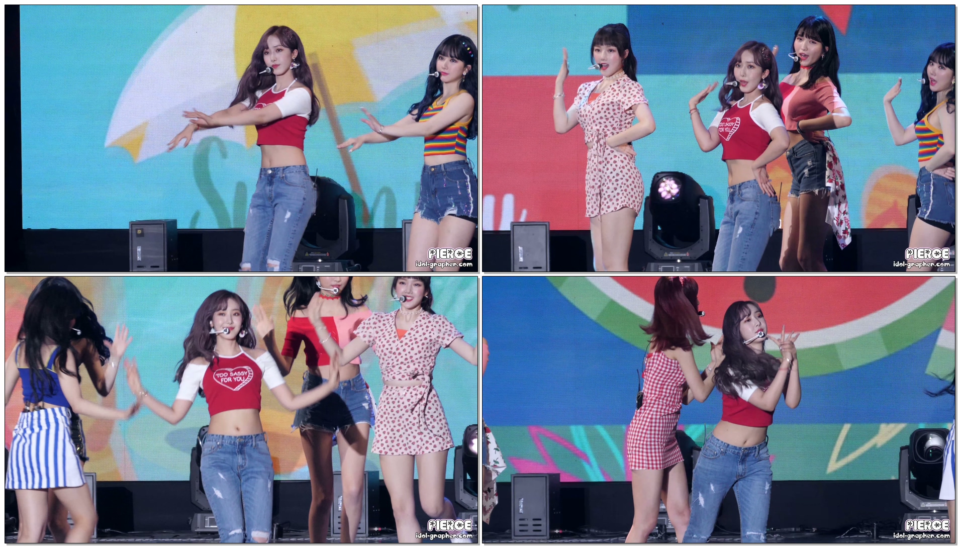 [4K] [180723] 여자친구 GFRIEND (신비 SinB) - 여름여름해 Sunny Summer (울산 서머페스티벌) 직캠/Fancam by PIERCE