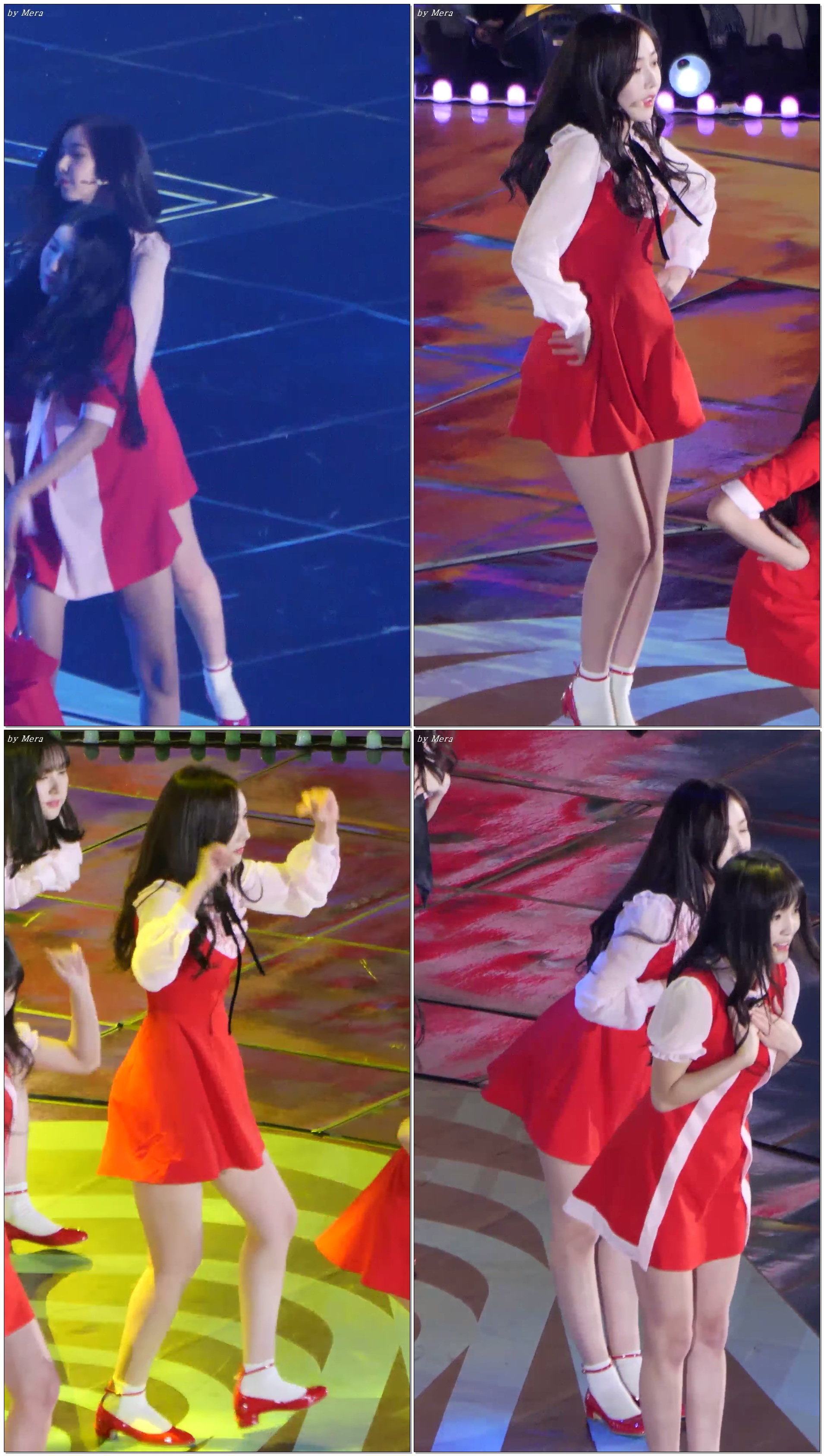 171202 여자친구 (GFRIEND) 여름비+귀를 기울이면 [신비] SinB 직캠 Fancam (2017 멜론 뮤직 어워드) by Mera