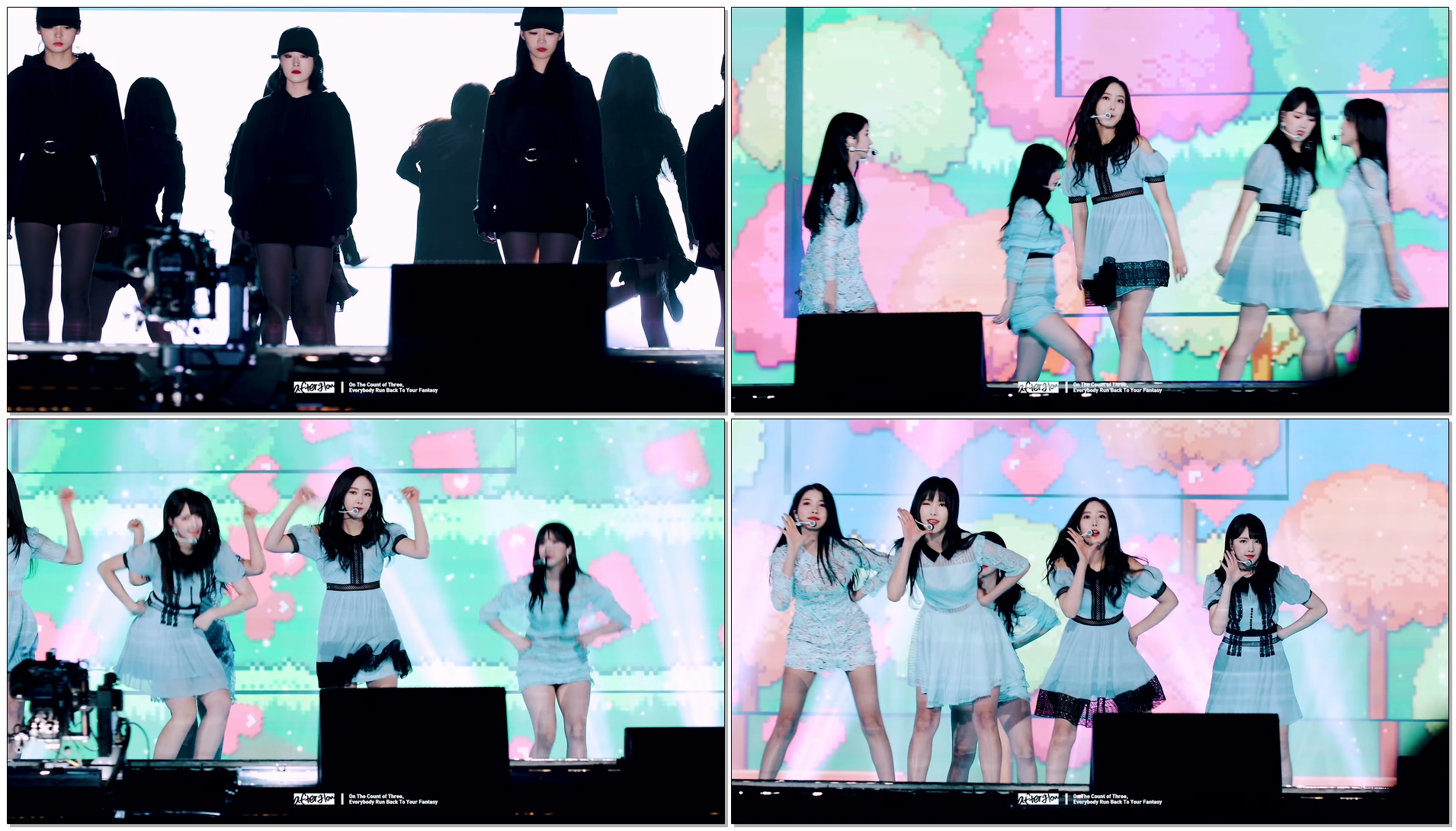 171225 여자친구(GFRIEND) 신비(SinB) - FINGERTIP + 귀를 기울이면 @ SBS 가요대전 직캠(Fancam) by afterglow