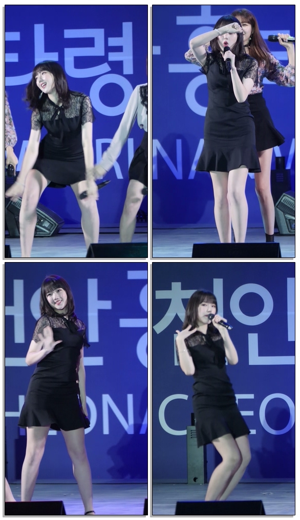 GFRIEND 여자친구 Yerin 예린 Sunny Summer 여름여름해 직캠/Fancam @180912 4K 천안 흥타령 춤축제 by 까리뽕삼