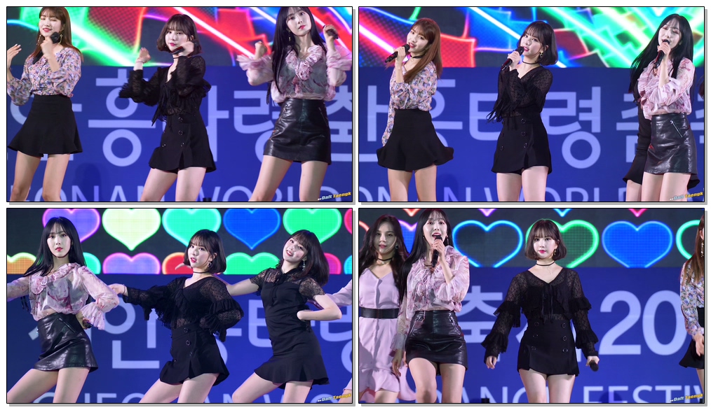 180912 은하 EunHa 여자친구 GFriend '오늘부터 우리는 Me gustas tu' 4K 60P 직캠 @천안 흥타령 춤축제 by DaftTaengk