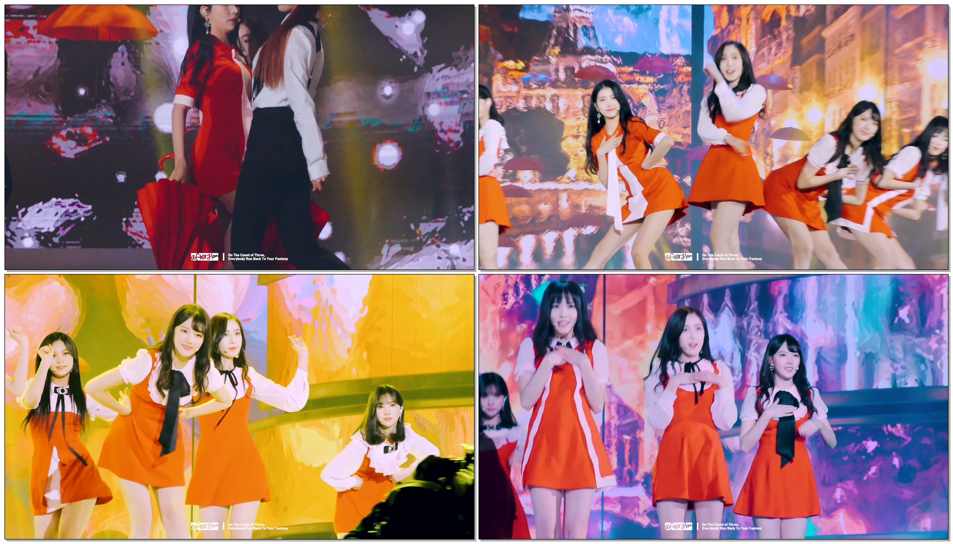 171202 여자친구(GFRIEND) 신비(SinB) - 여름비 + 귀를 기울이면 @ 2017 멜론뮤직어워즈(MMA) 직캠(Fancam) by afterglow