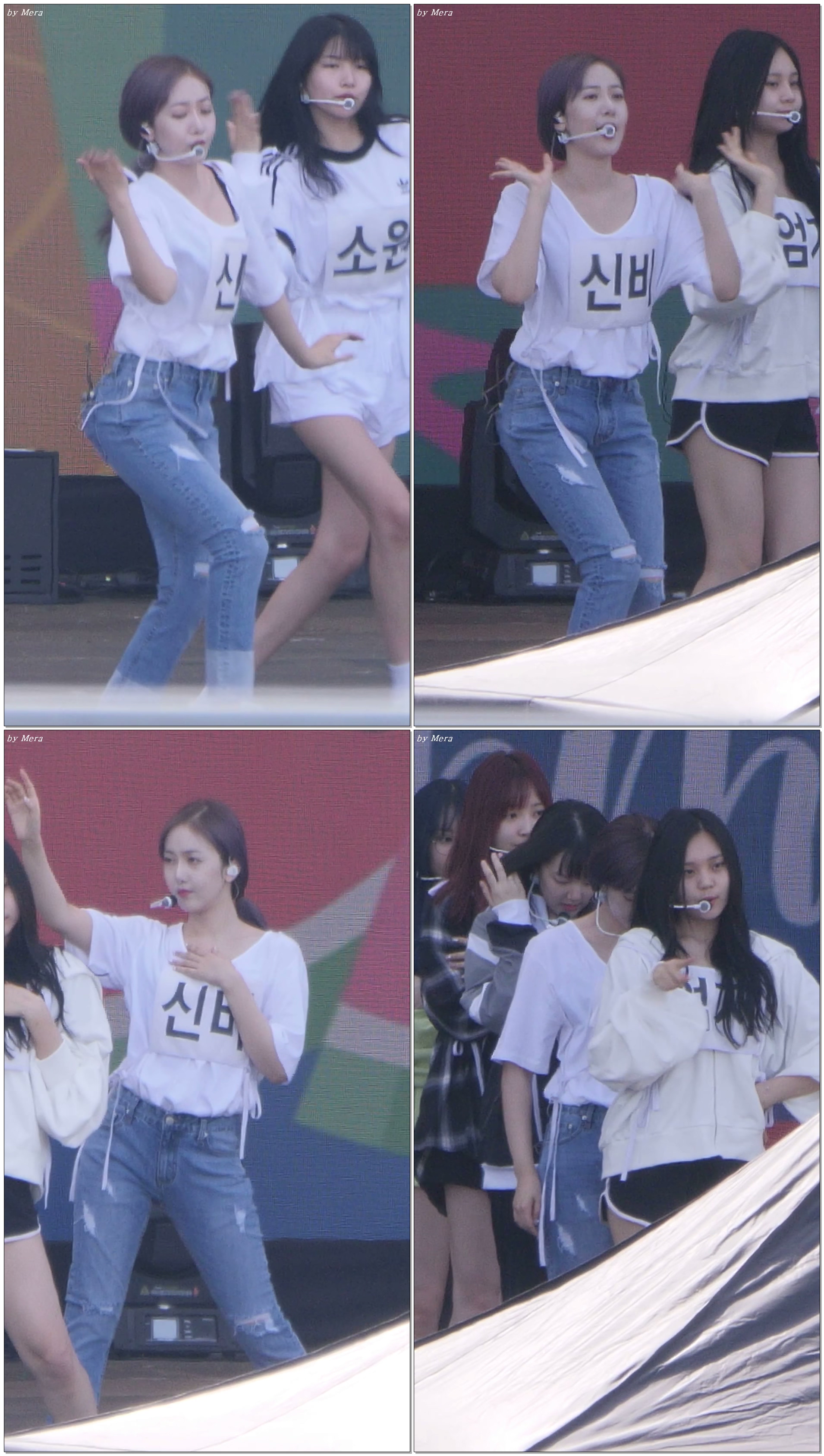 180723 여자친구 GFRIEND 여름여름해 Sunny Summer 사복의상 드라이 리허설 [신비] SinB 직캠 (울산 썸머페스티벌) by Mera