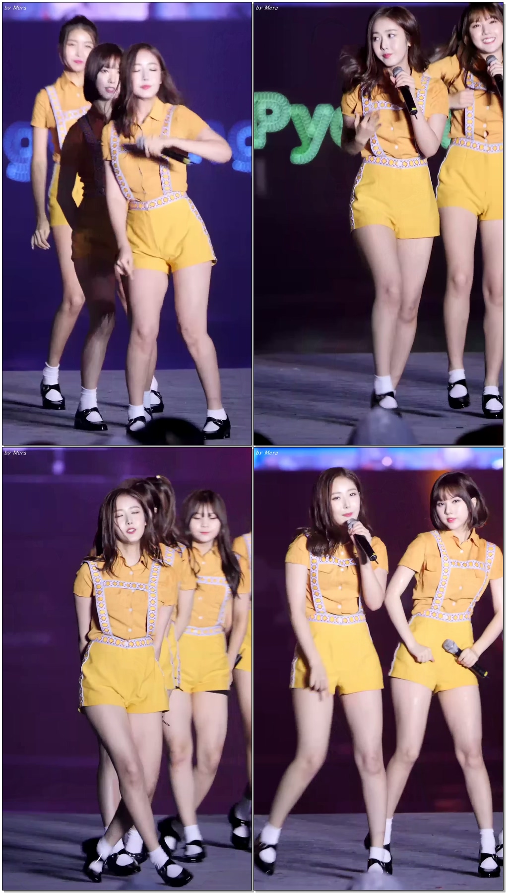 160927 여자친구 (GFRIEND) 오늘부터 우리는 Me Gustas Tu [신비] SinB 직캠 Fancam (평창올림픽 G-500 K-POP 축하공연) by Mera