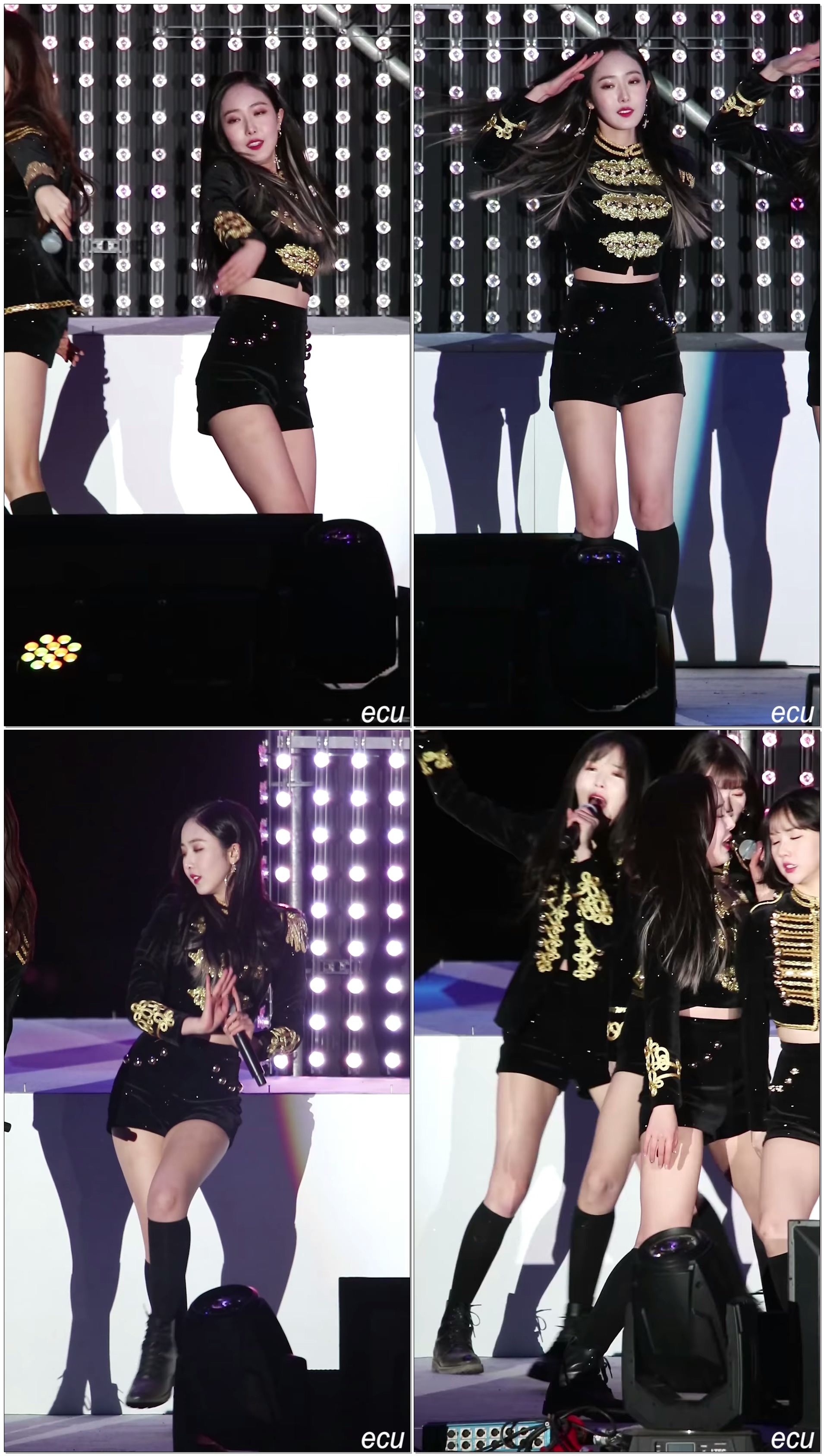 180203 여자친구 (GFRIEND) 신비 (SINB) 너 그리고 나 (NAVILLERA) / 강릉 문화올림픽 개막축제 직캠 fancam by ecu
