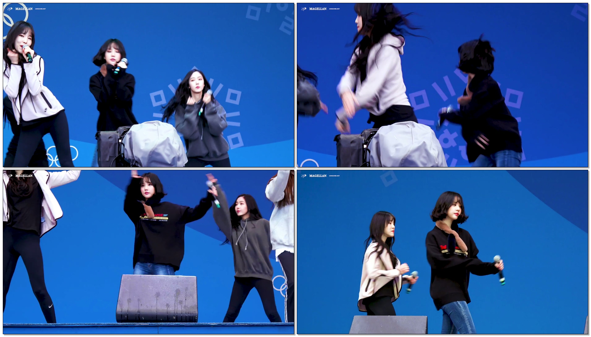 180223 핑거팁(FINGERTIP) 여자친구 은하 사복 리허설 직캠 GFRIEND EUNHA FANCAM @평창올림픽 메달플라자 헤드라이너