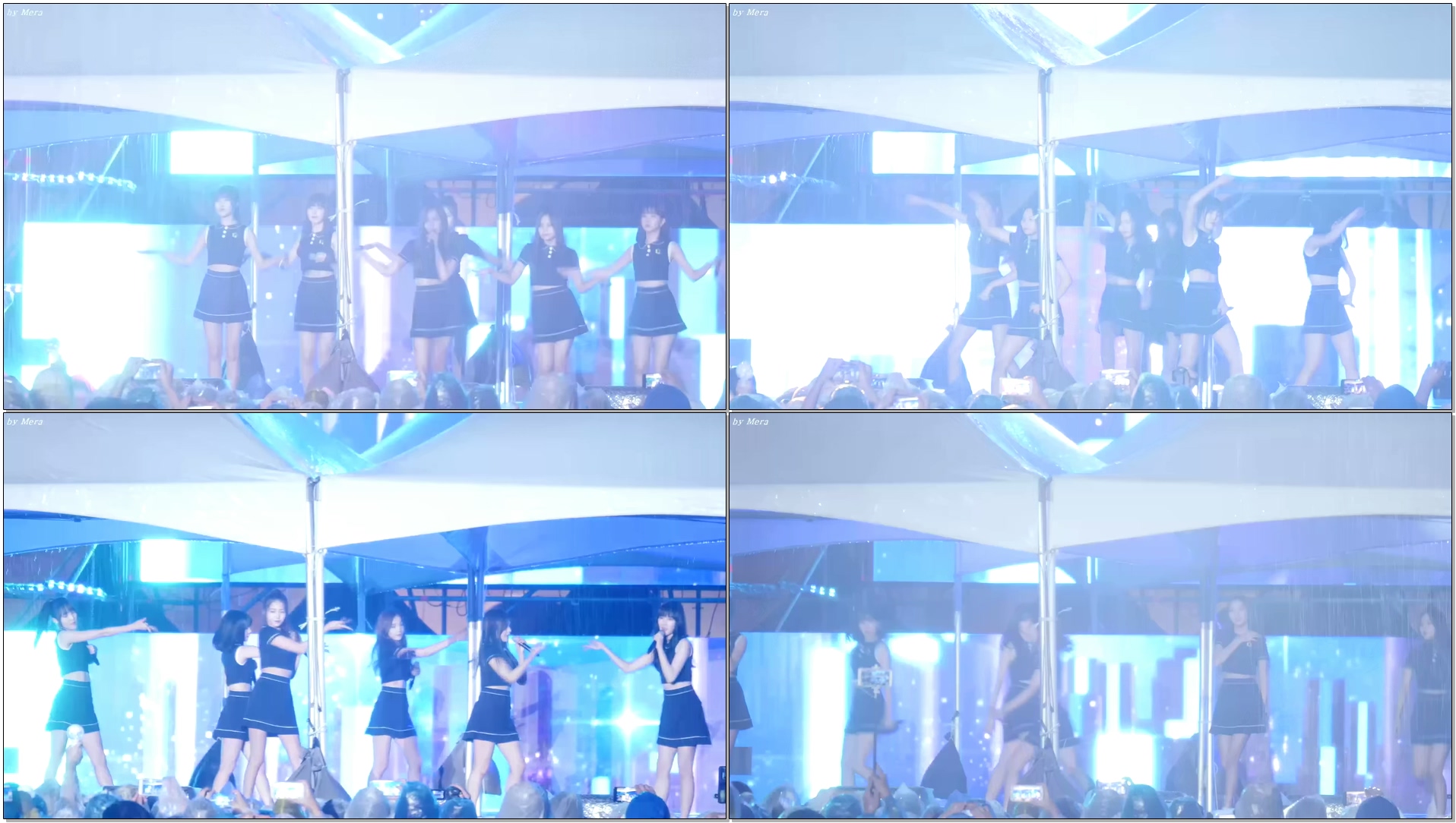 170820 여자친구 (GFRIEND) FINGERTIP(핑거팁) @유주꽈당 [전체] 직캠 Fancam (광화문 도심속봅슬레이) by Mera