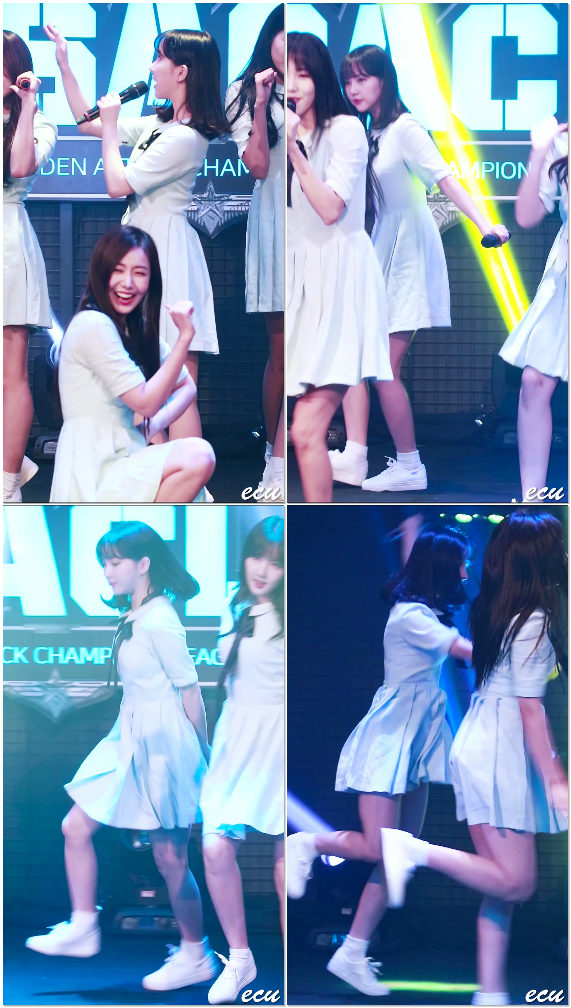 171112 여자친구 (GFRIEND) 은하 (Eunha) 귀를 기울이면 (LOVE WHISPER) / 서든어택 챔피언스리그 공연 직캠 fancam by ecu