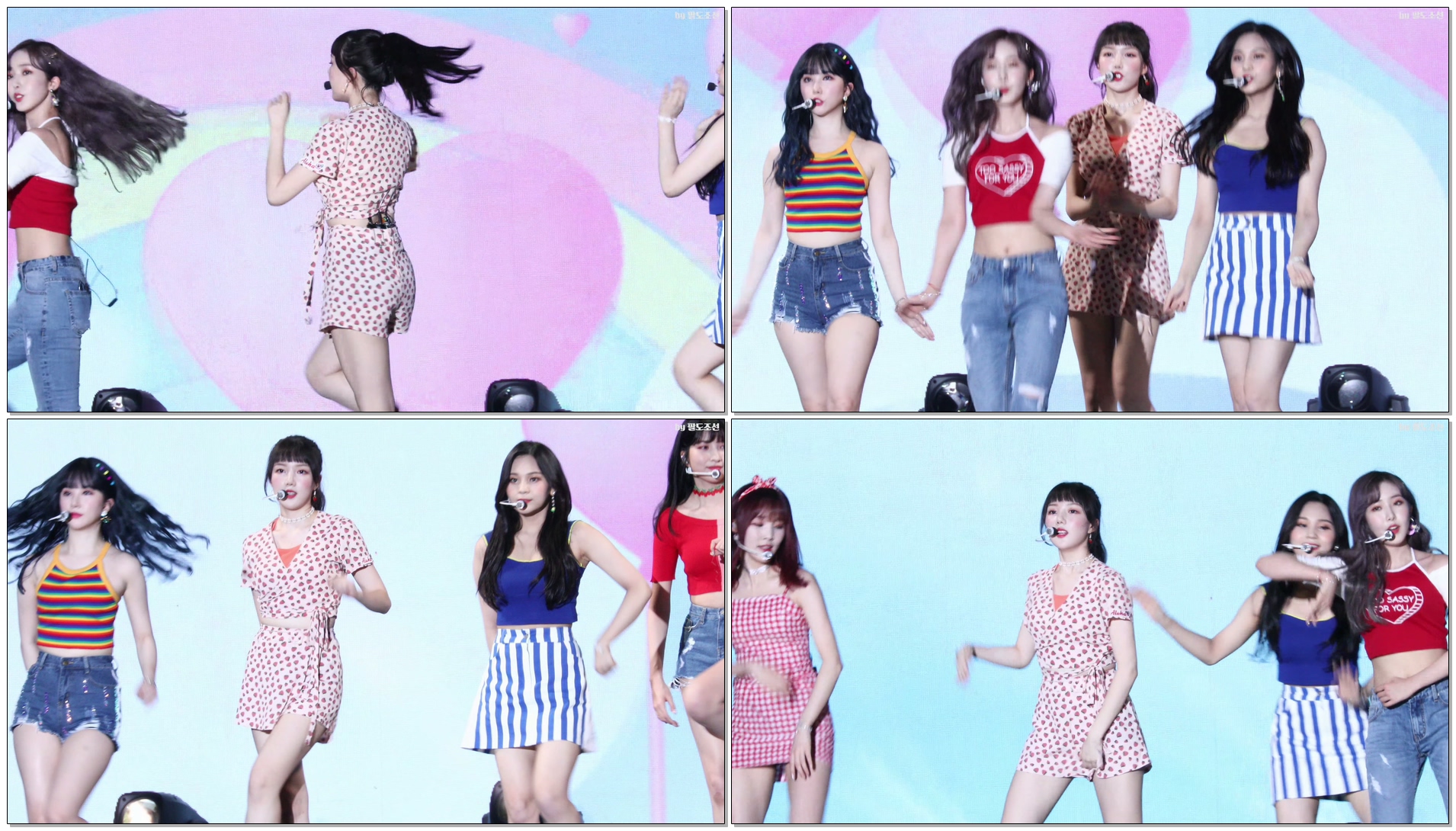 4K 180723 여자친구 (GFRIEND) '오늘부터 우리는' (Me Gustas Tu) 예린 Yerin 직캠 @울산서머페스티벌 by 팔도조선