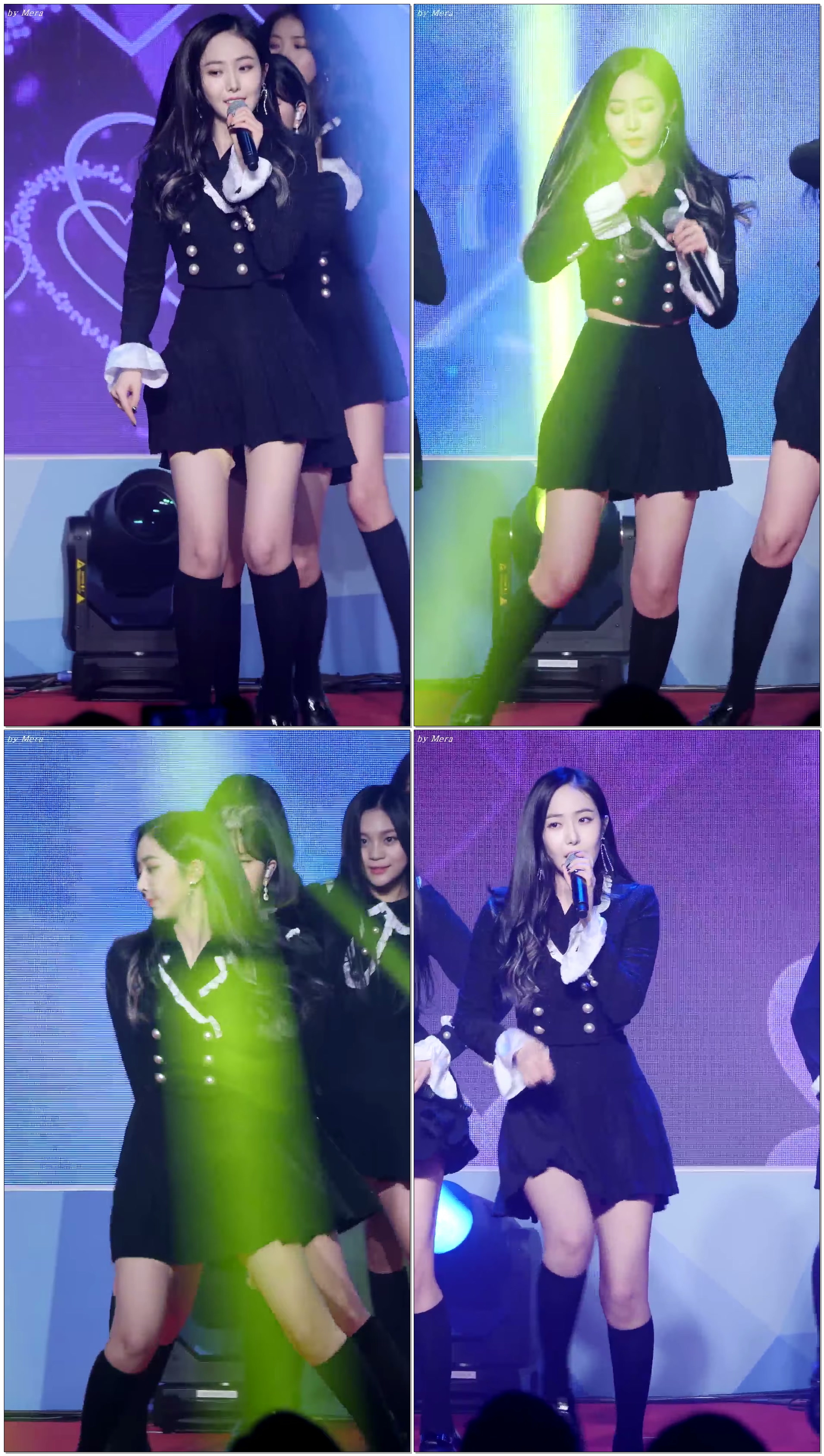 180124 여자친구 (GFRIEND) 오늘부터 우리는 Me Gustas Tu [신비] SinB 직캠 Fancam (평창 올림픽 선수단 결단식) by Mera