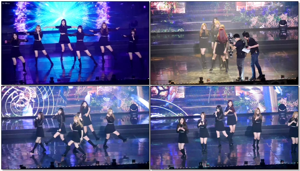 170222 여자친구 (GFRIEND) 너 그리고 나 (NAVILLERA)+시간을 달려서(Rough) [전체] 직캠 Fancam (2016 가온차트어워드) by Mera