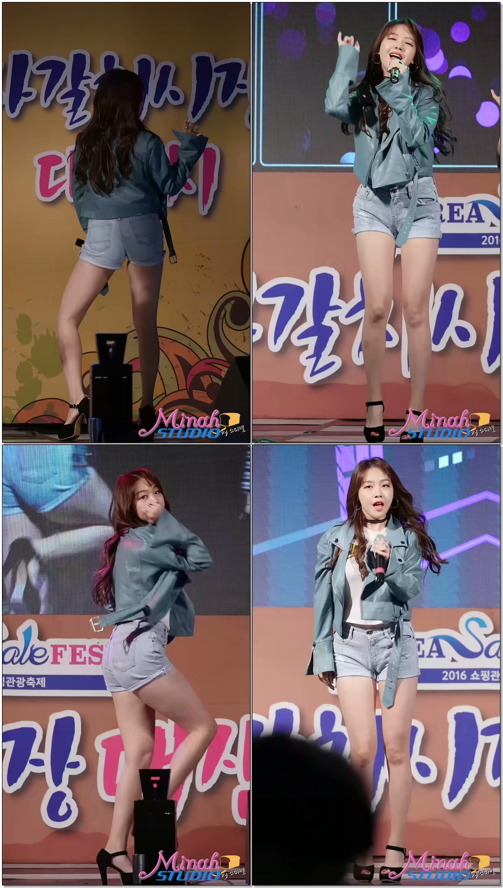 161008 자갈치시장대잔치 걸스데이 (Girl's Day) 민아 (Minah) 직캠 링마벨 Ring My Bell by Spinel