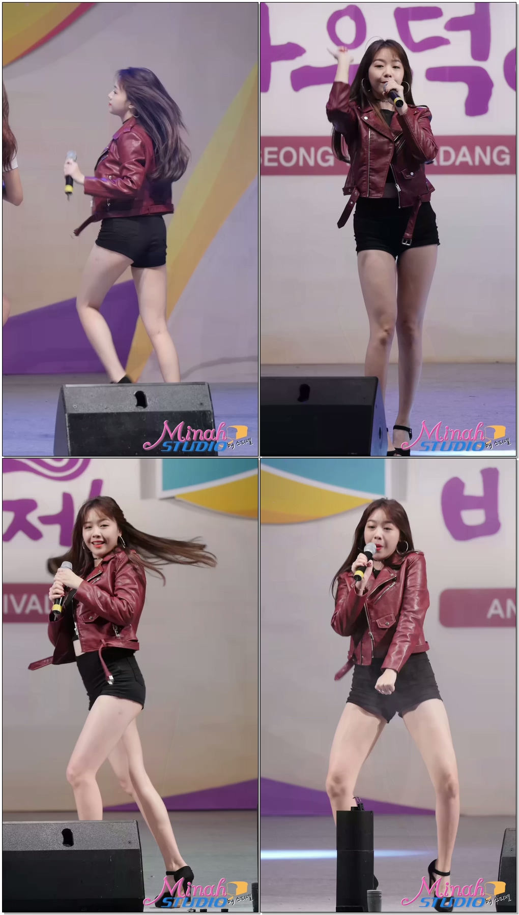 161003 안성 바우덕이 축제 걸스데이 (Girl's Day) 민아 (Minah) 직캠 링마벨 Ring My Bell by Spinel