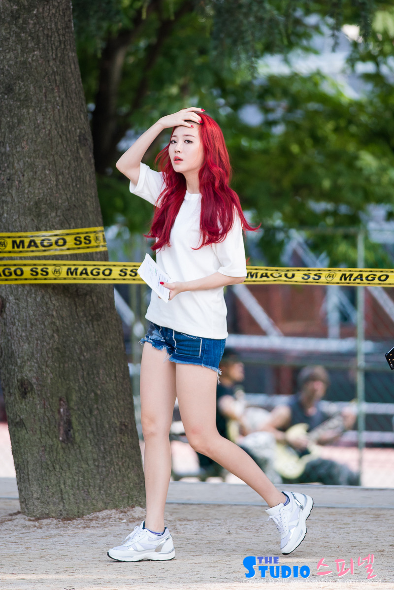 150702 유니버시아드 전야제 출근길 걸스데이 유라 직찍 by 스피넬