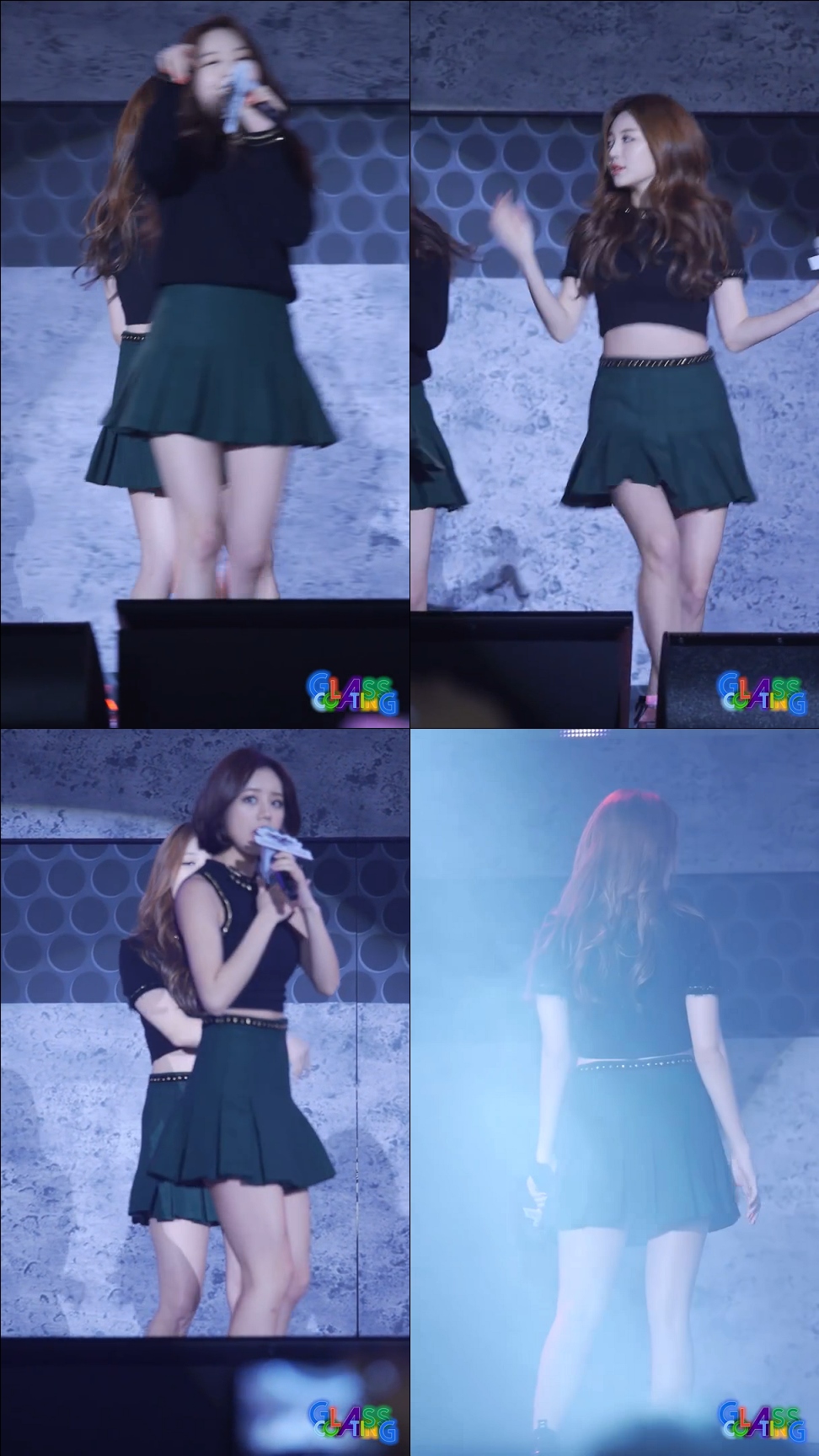 Girl's Day(유라) Fancam - 150215 S.A Super Festival by Glass Coating
